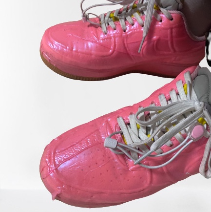Nike Air Force 1 Experimental Racer Pink 착용 스타일 - 5