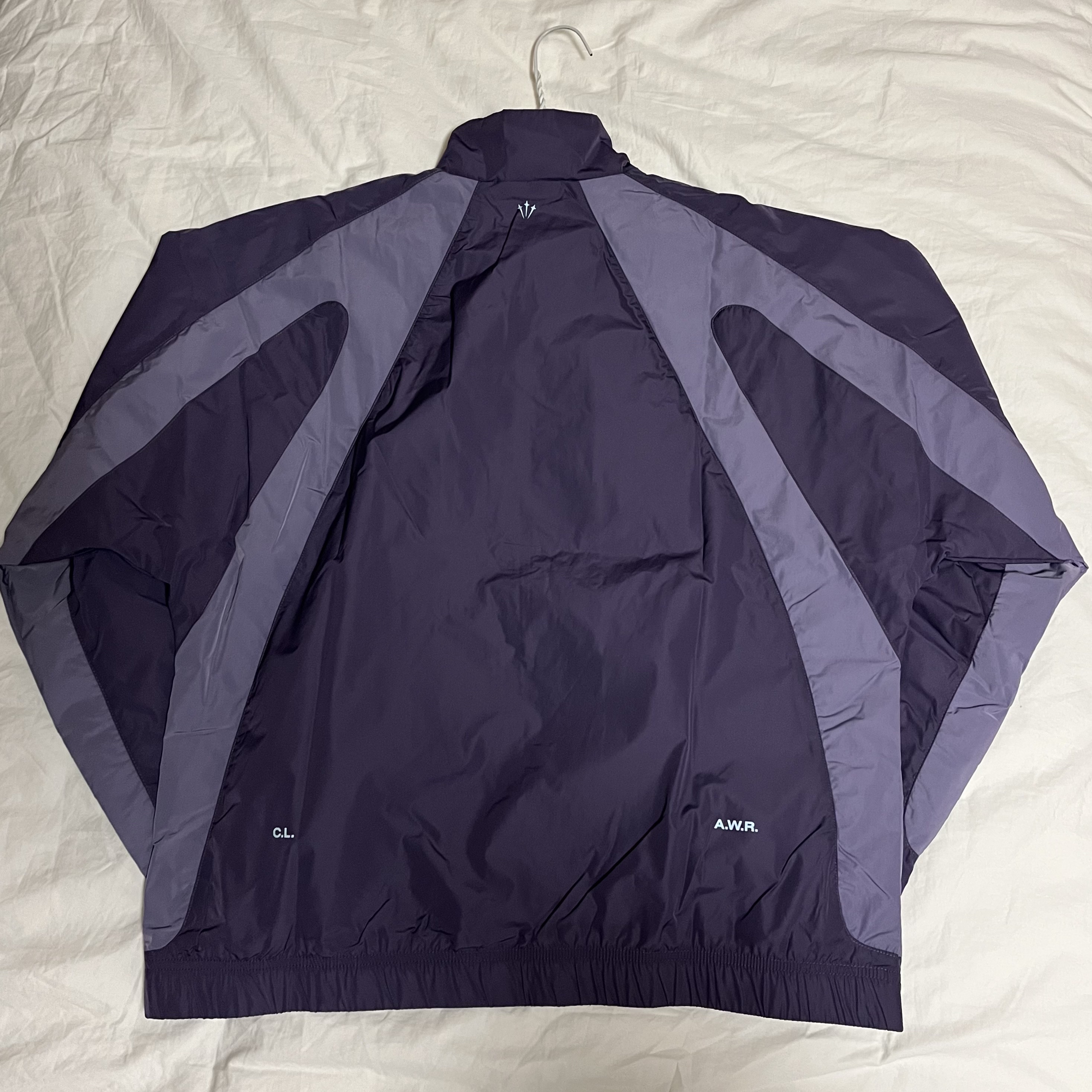 Nike x Drake Nocta NRG Nylon Track Jacket Dark Raisin - Asia 착용 스타일 - 2
