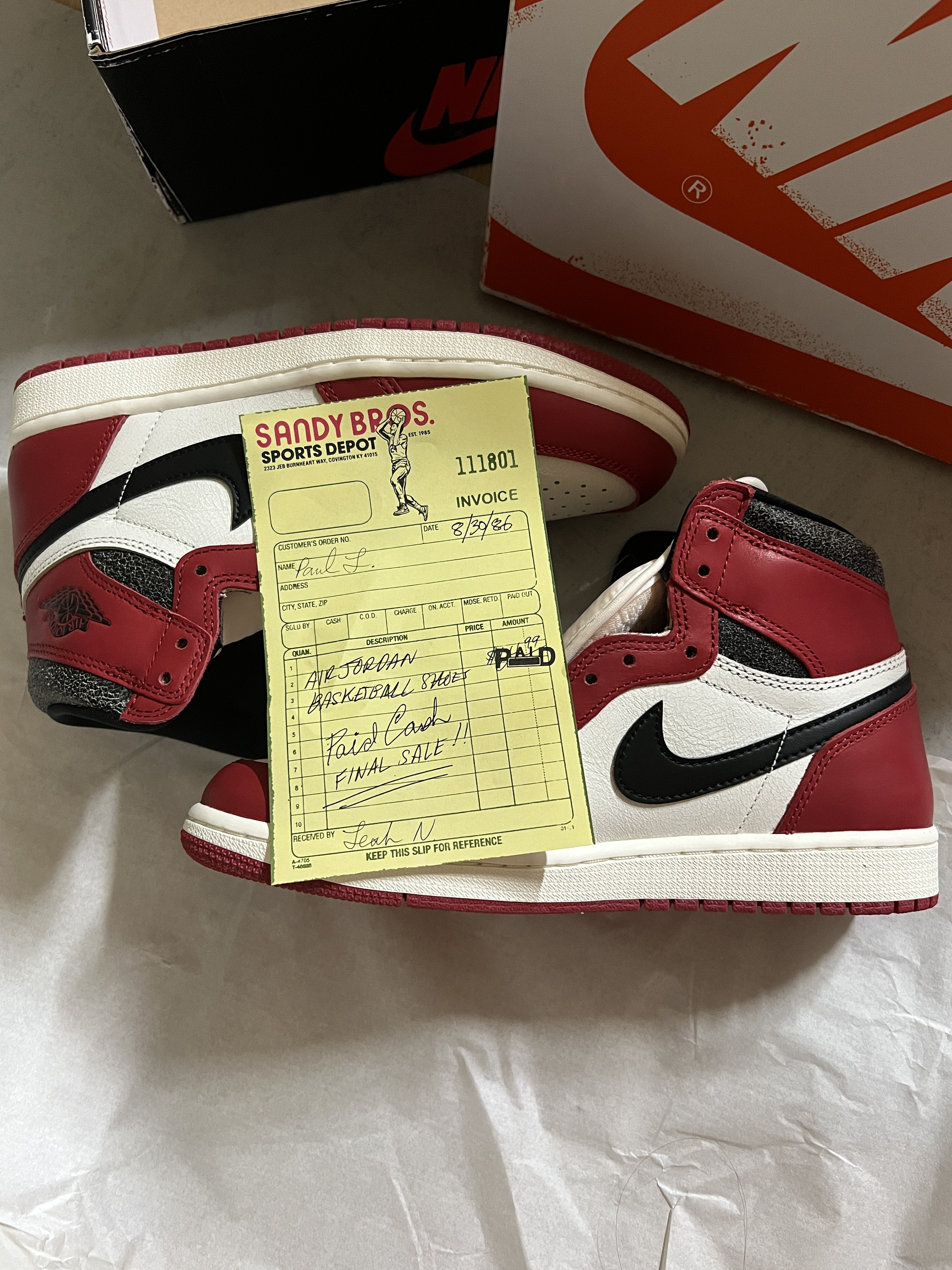 Jordan 1 Retro High OG Chicago 2022 착용 스타일