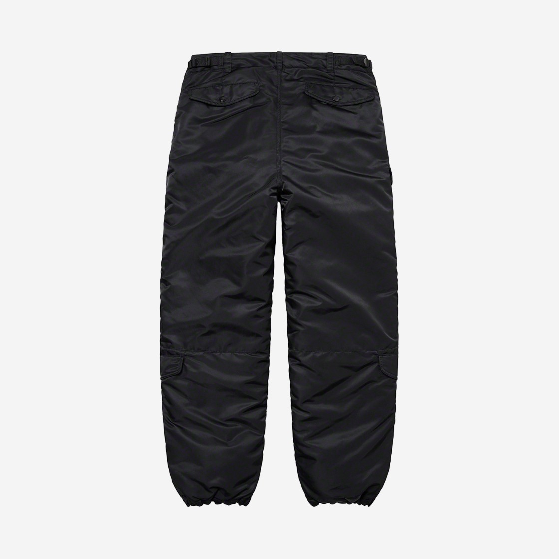 Supreme Nylon Flight Pants Black - 22FW 상세 이미지 3