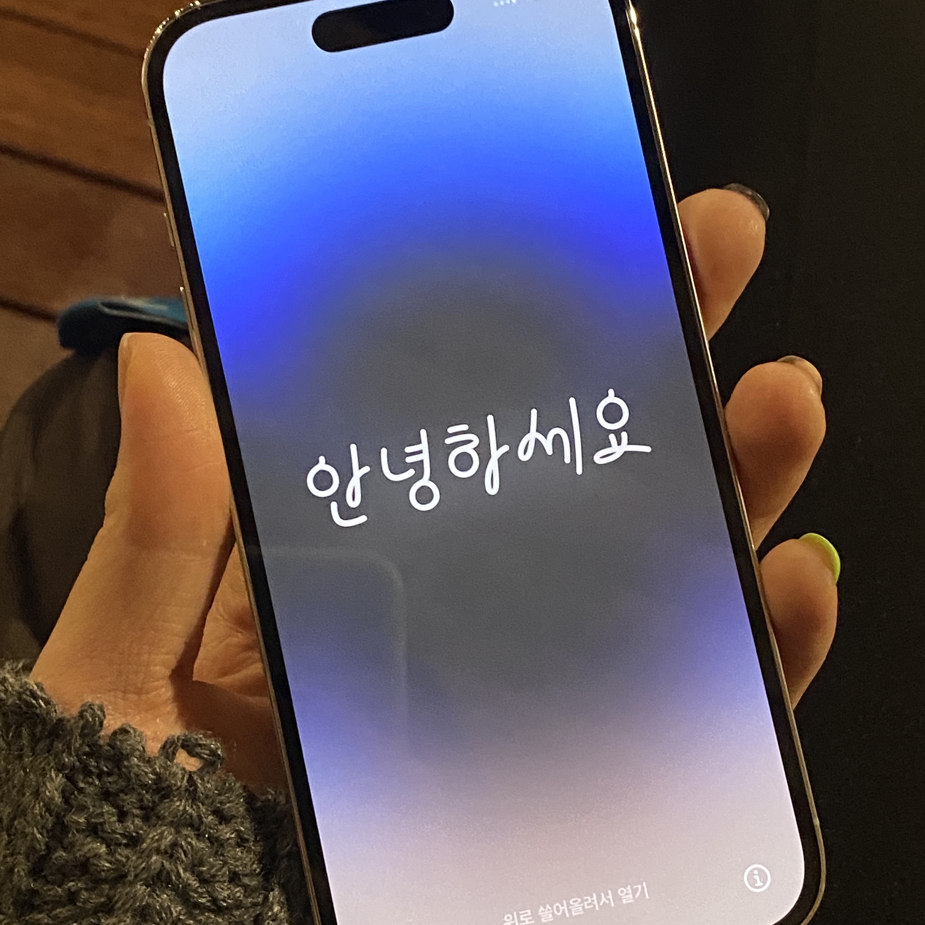 Apple iPhone 14 Pro 128GB Silver (Korean Ver.) 착용 스타일