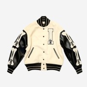 Kapital 40s Wool I-Five Varsity Jacket Kinari