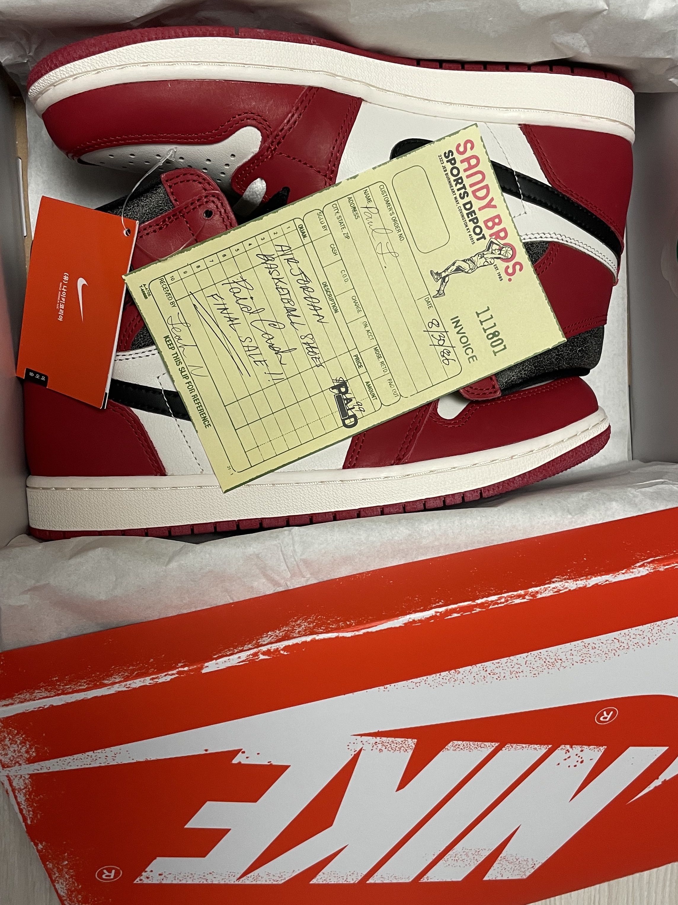 Jordan 1 Retro High OG Chicago 2022 착용 스타일 - 1