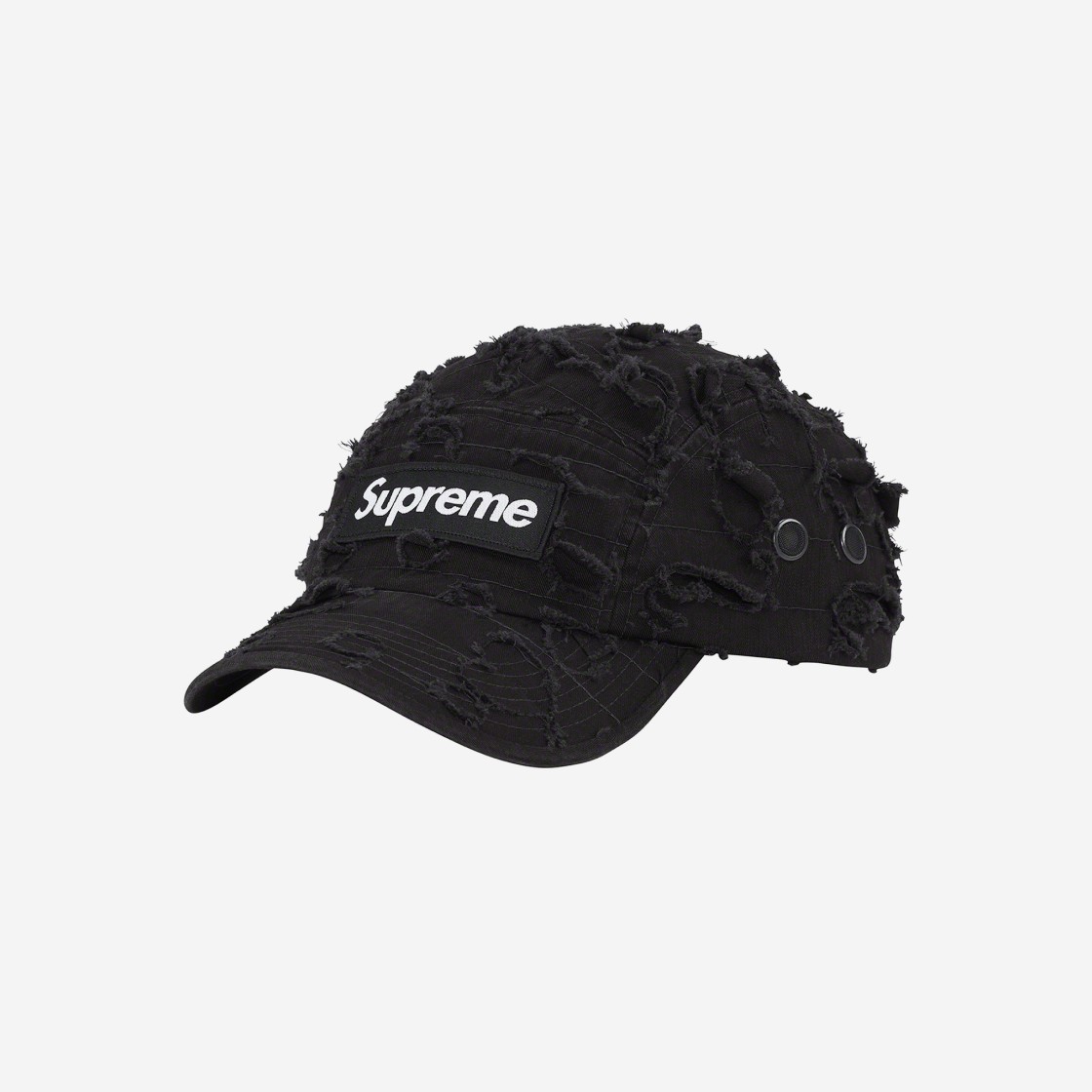 Supreme Griffin Camp Cap Black - 22FW 상세 이미지 1