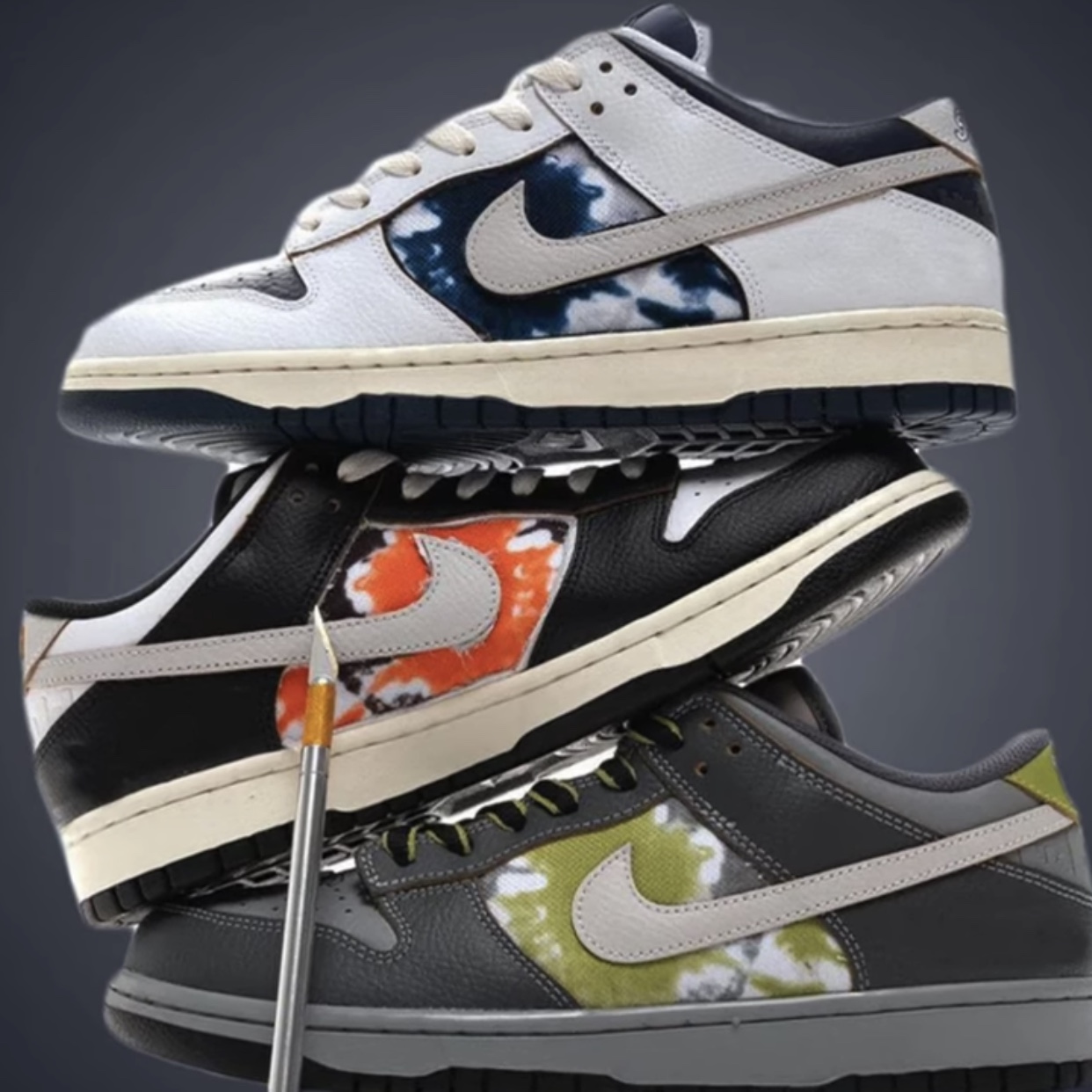 Nike x HUF SB Dunk Low San Francisco 착용 스타일 - 1