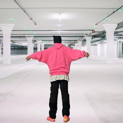 Nike Air Force 1 Experimental Racer Pink 착용 스타일 - 1