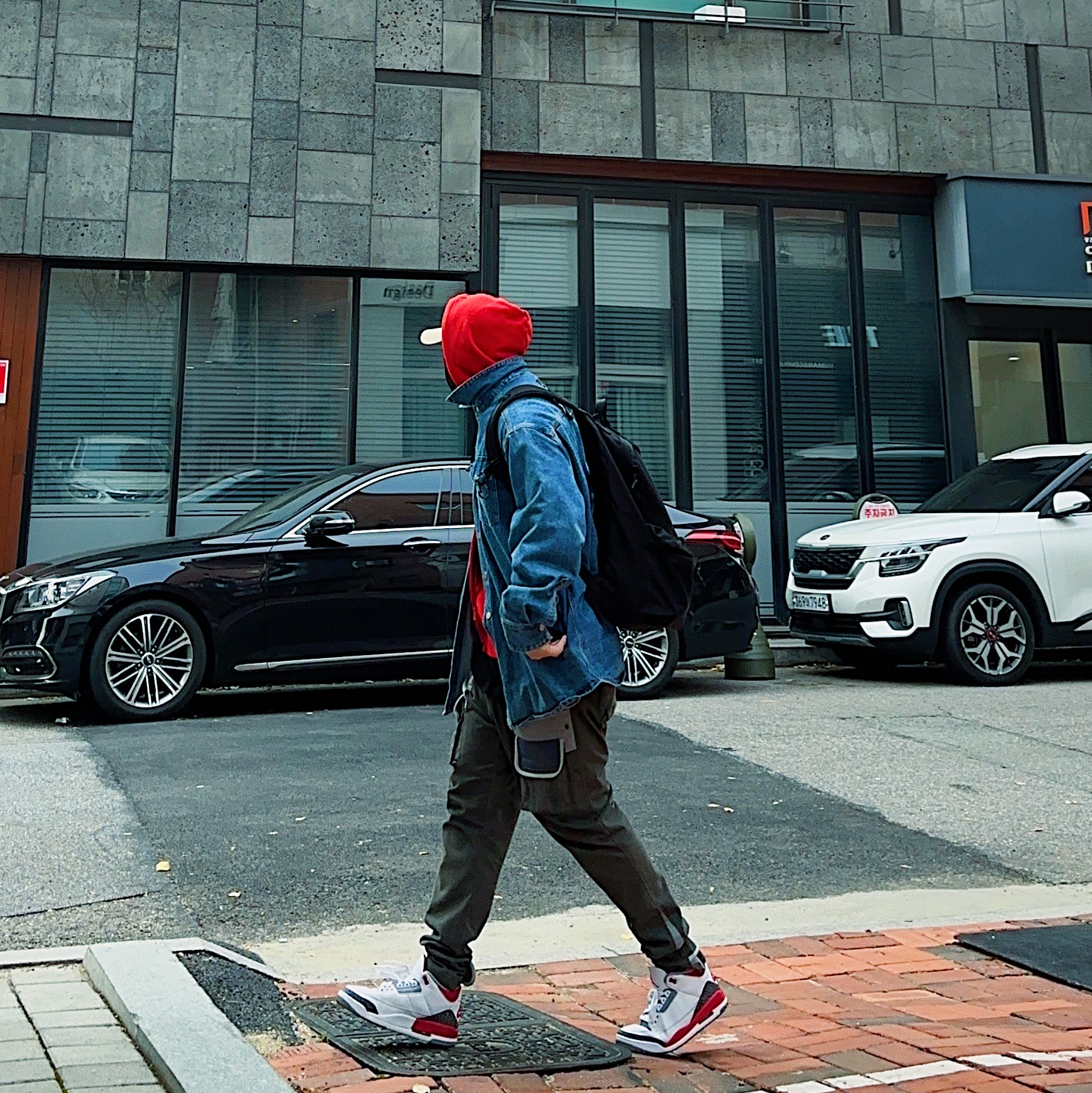 Jordan 3 Retro Fire Red 2022 착용 스타일