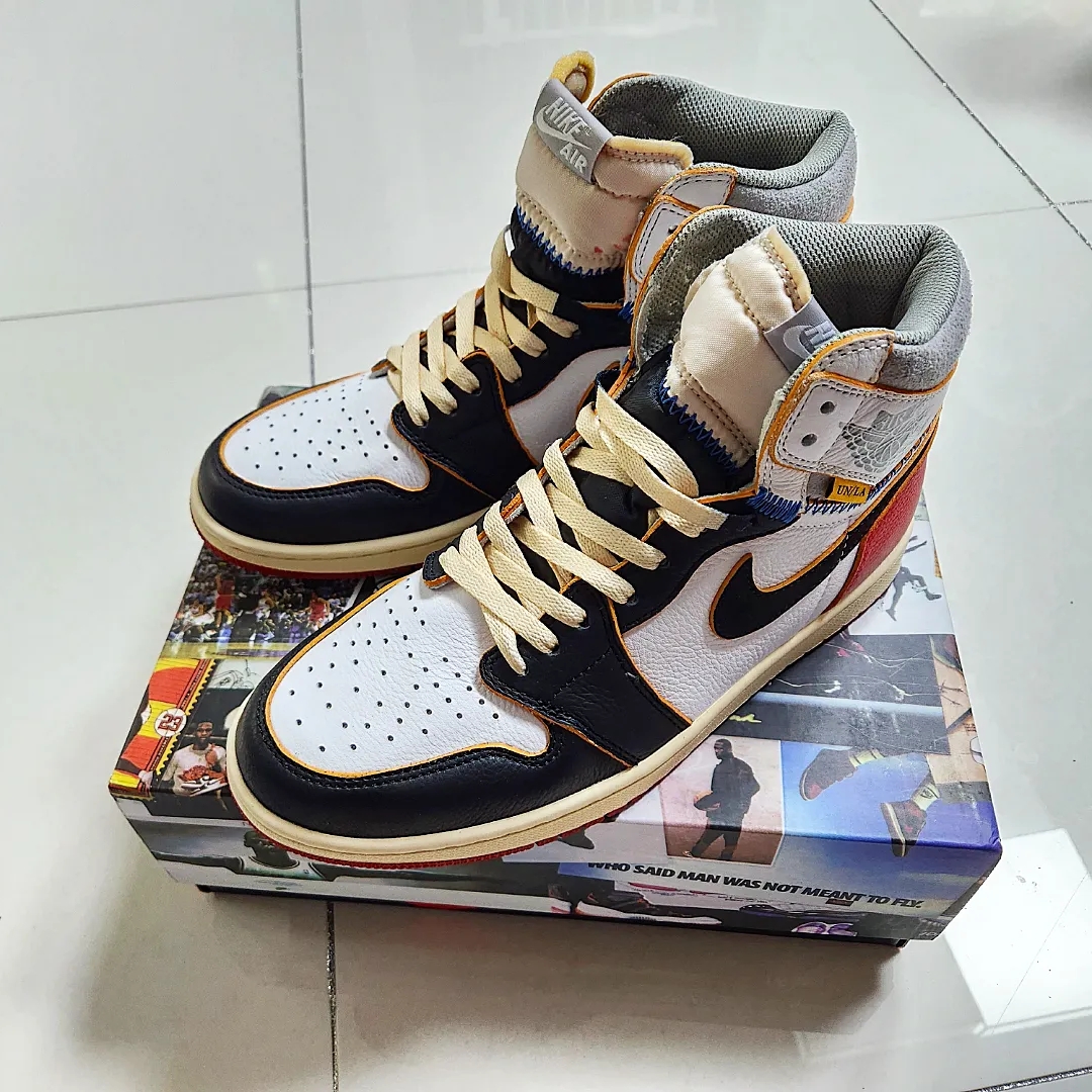 Jordan 1 x Union Retro High Black Toe 착용 스타일 - 2