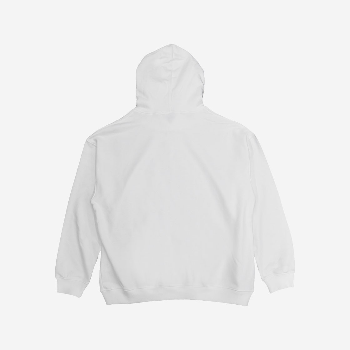 [KREAM 단독] The Museum Visitor Heart Sprayed Hoody White - 22PF 상세 이미지 3