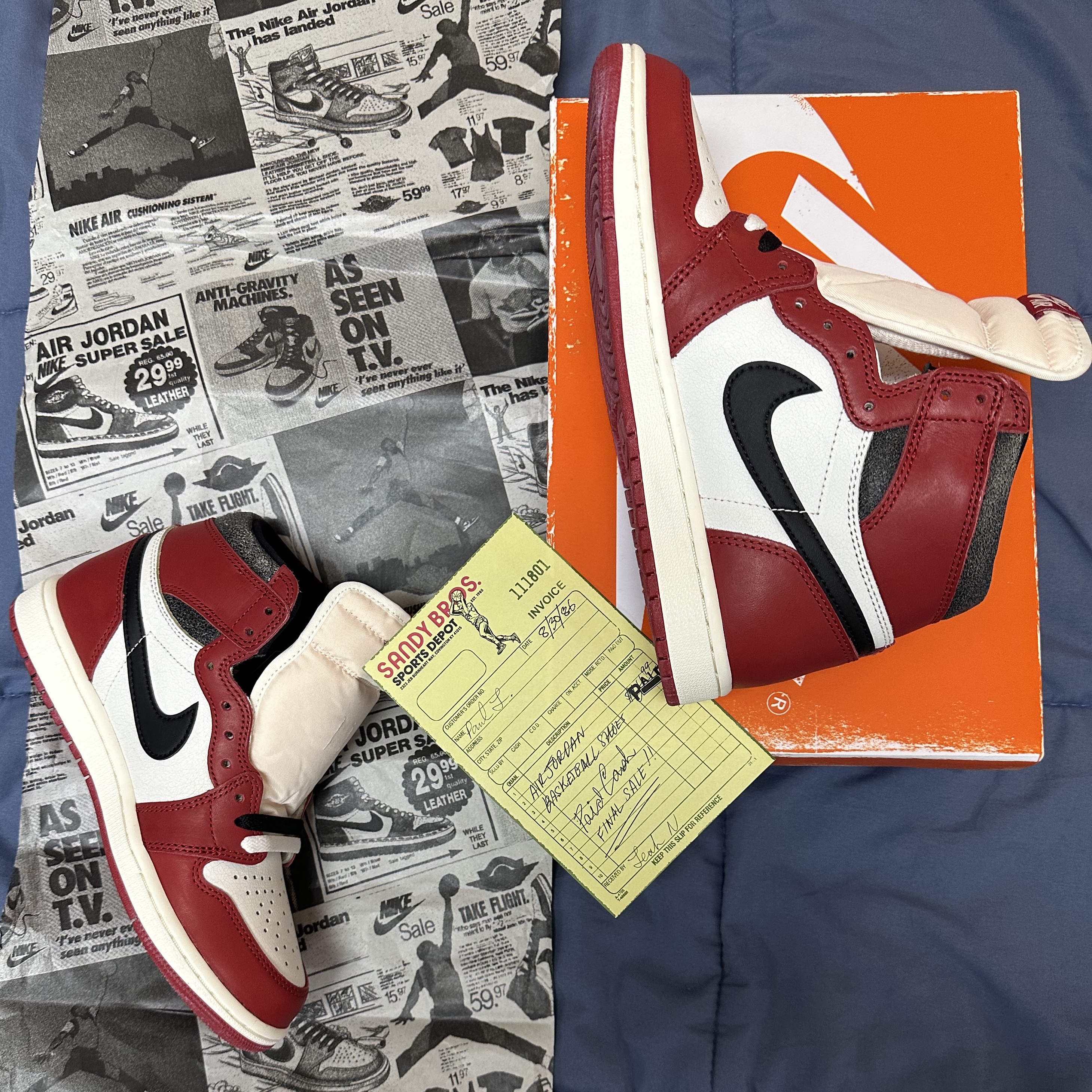 Jordan 1 Retro High OG Chicago 2022 착용 스타일