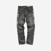 Kapital 14 oz. Denim 5P Monkey Cisco Gemstone Pants Black