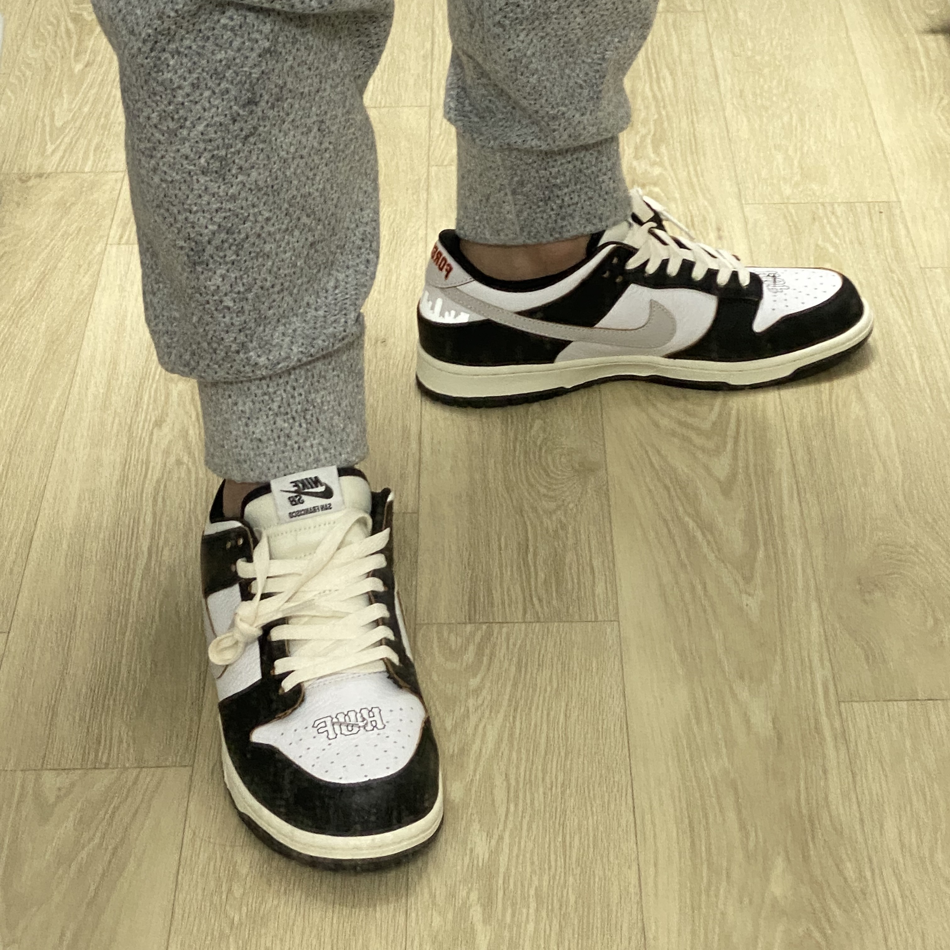 Nike x HUF SB Dunk Low San Francisco 착용 스타일 - 5