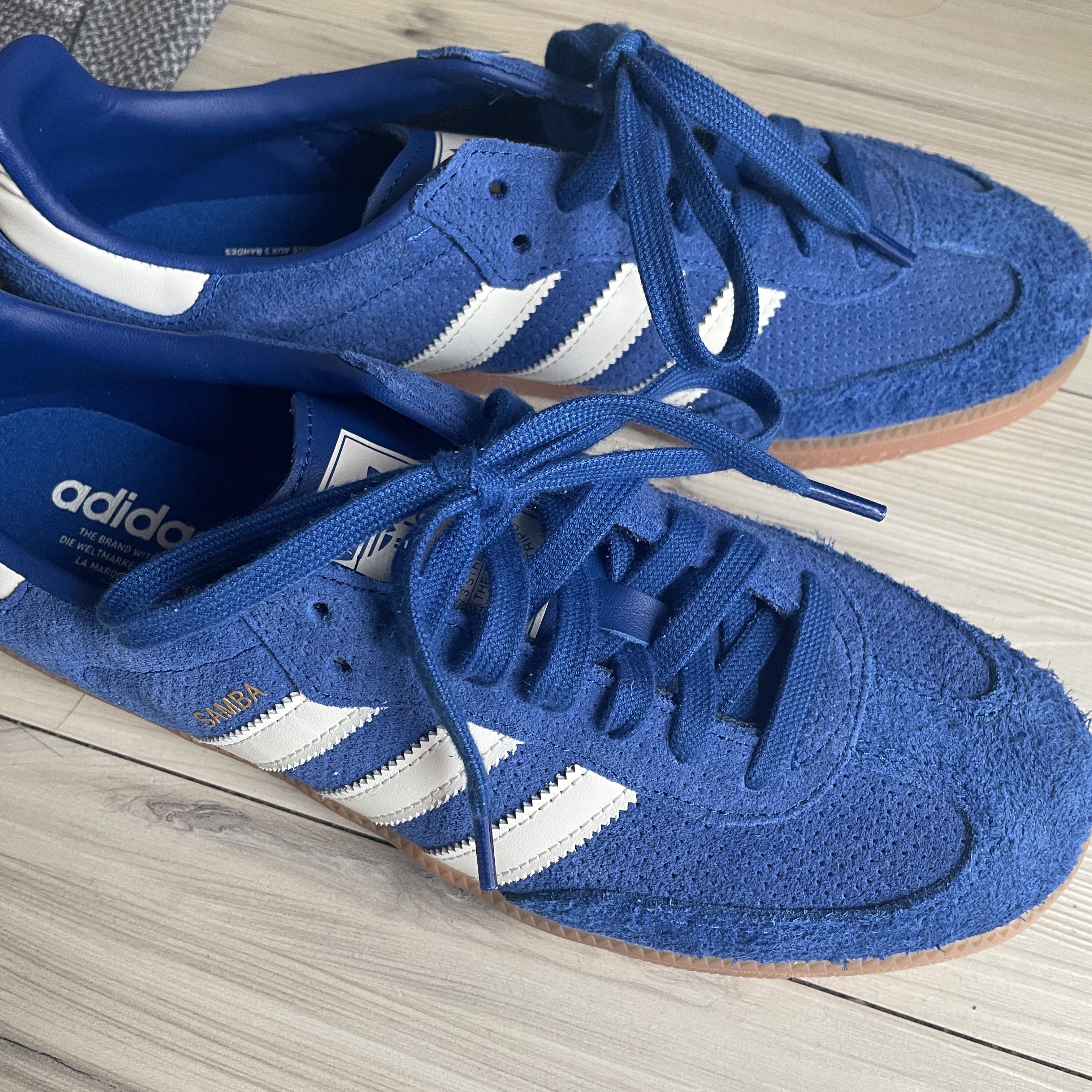 Adidas Samba OG Royal Blue 착용 스타일