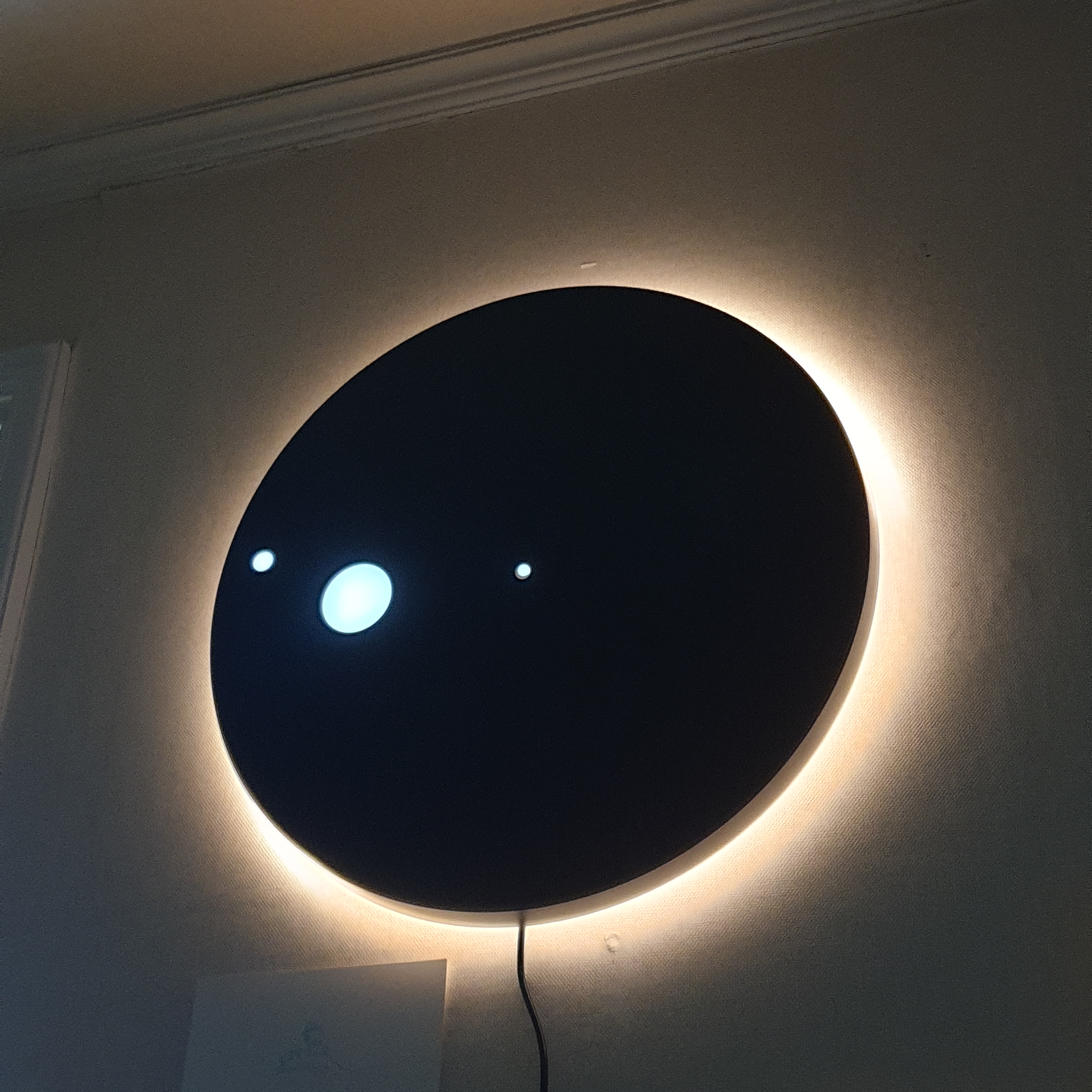 IKEA x Swedish House Mafia Obegransad Clock Black 착용 스타일
