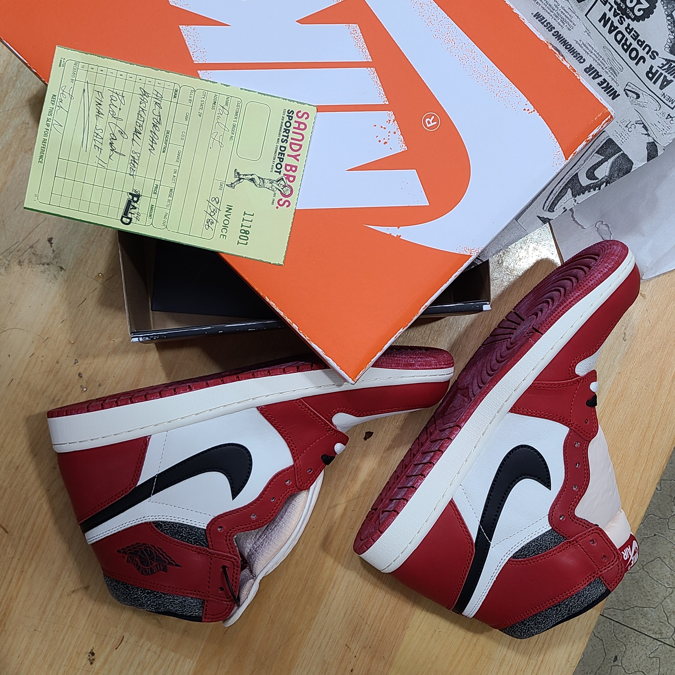 Jordan 1 Retro High OG Chicago 2022 착용 스타일 - 2