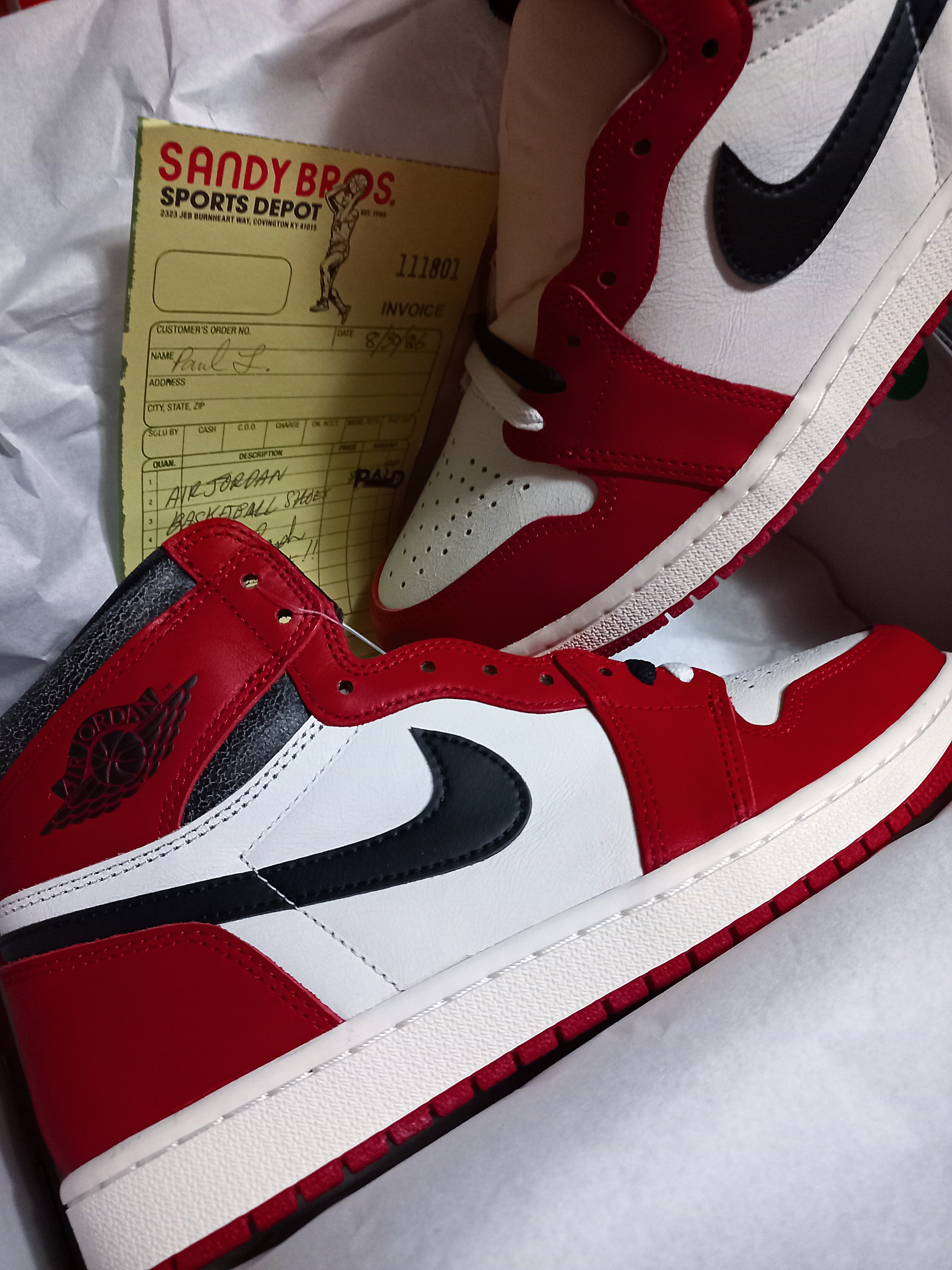 Jordan 1 Retro High OG Chicago 2022 착용 스타일