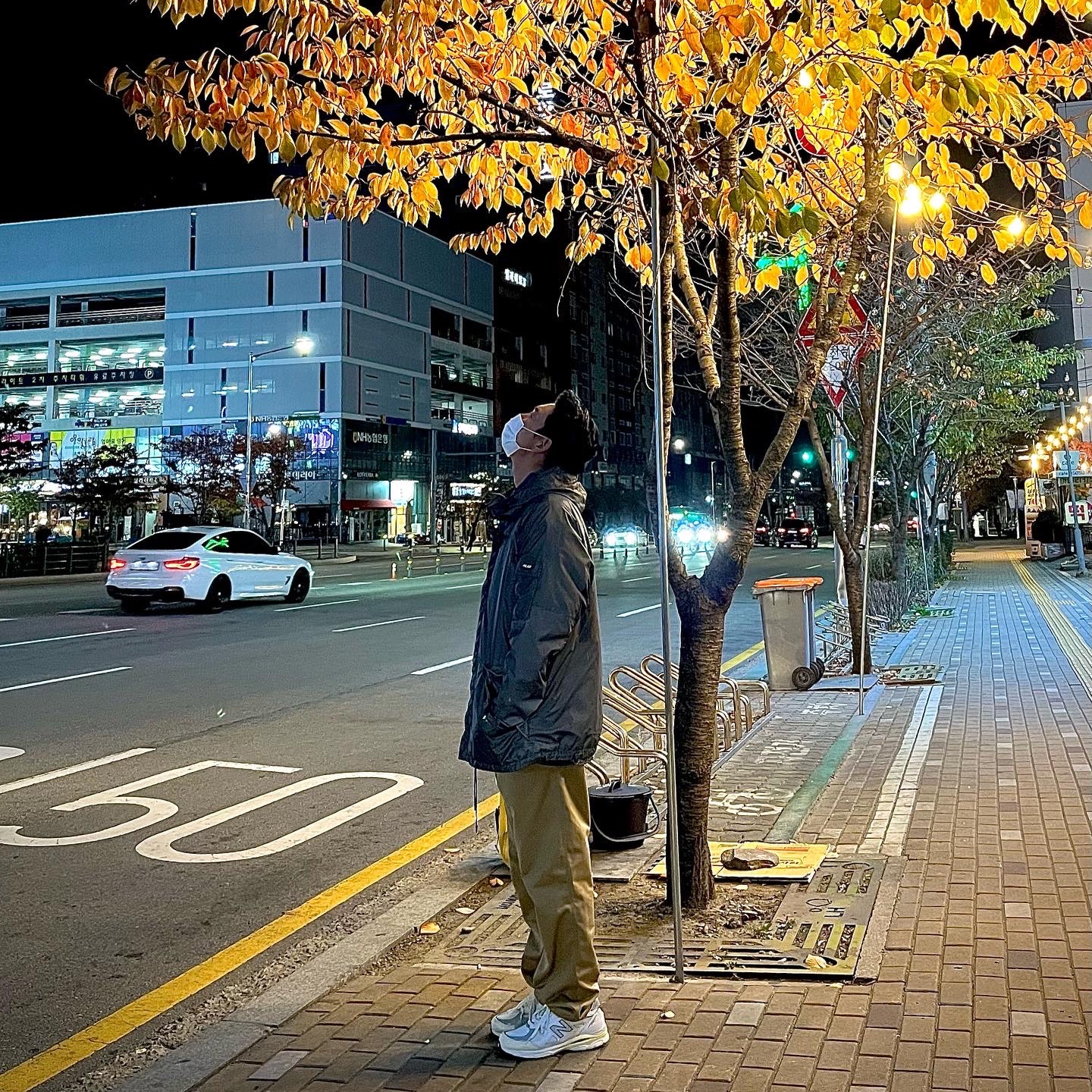 New Balance 990v3 Made in USA Sea Salt 착용 스타일