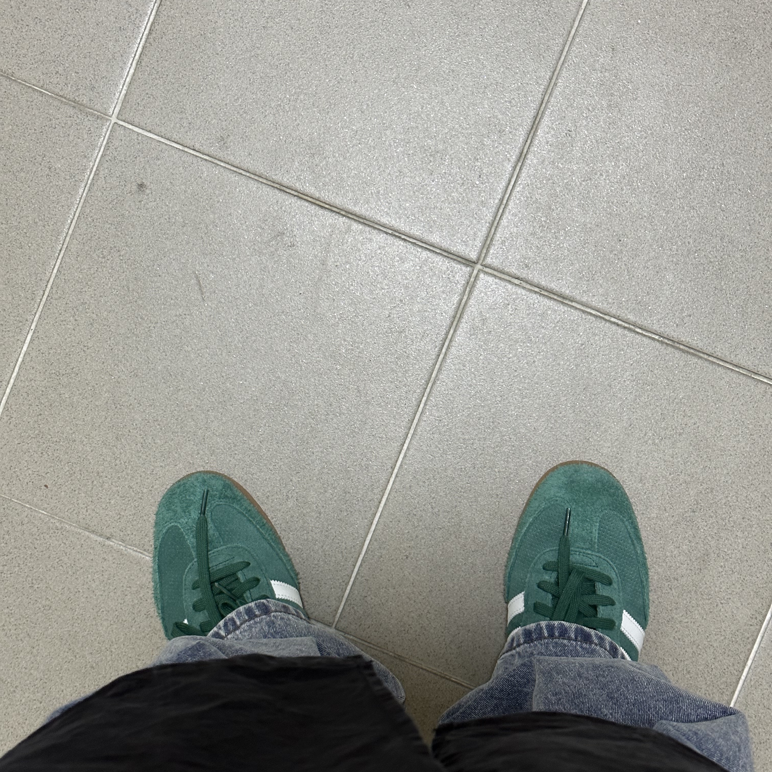Adidas Samba OG Collegiate Green 착용 스타일 - 1