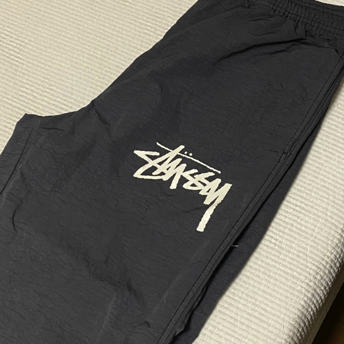 Nike x Stussy Beach Pants Off Noir 착용 스타일