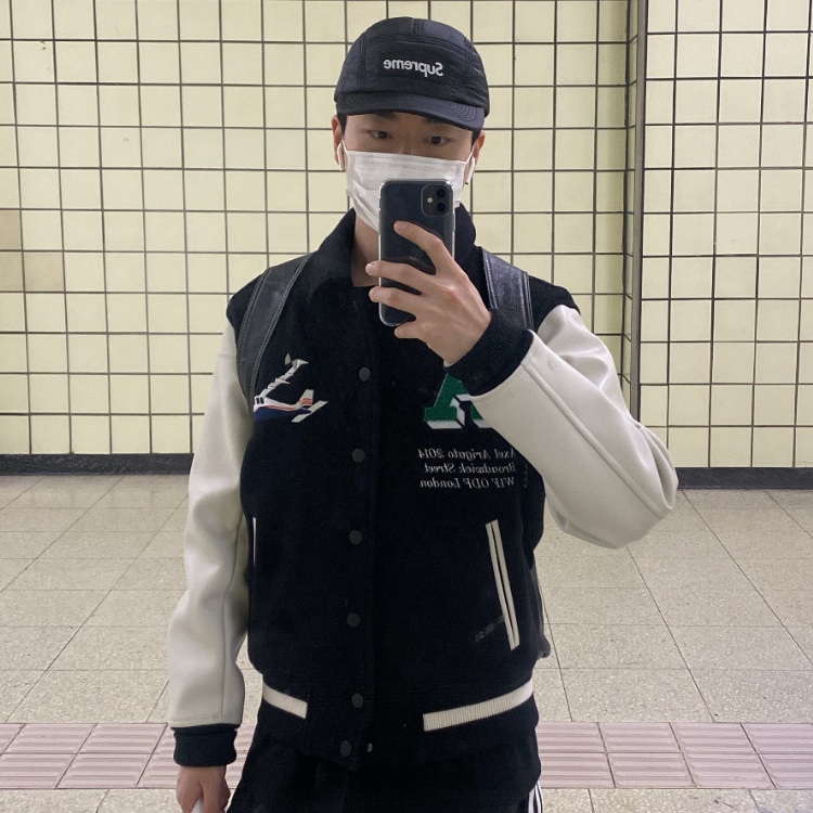 Supreme Quilted Liner Camp Cap Black - 22FW 착용 스타일
