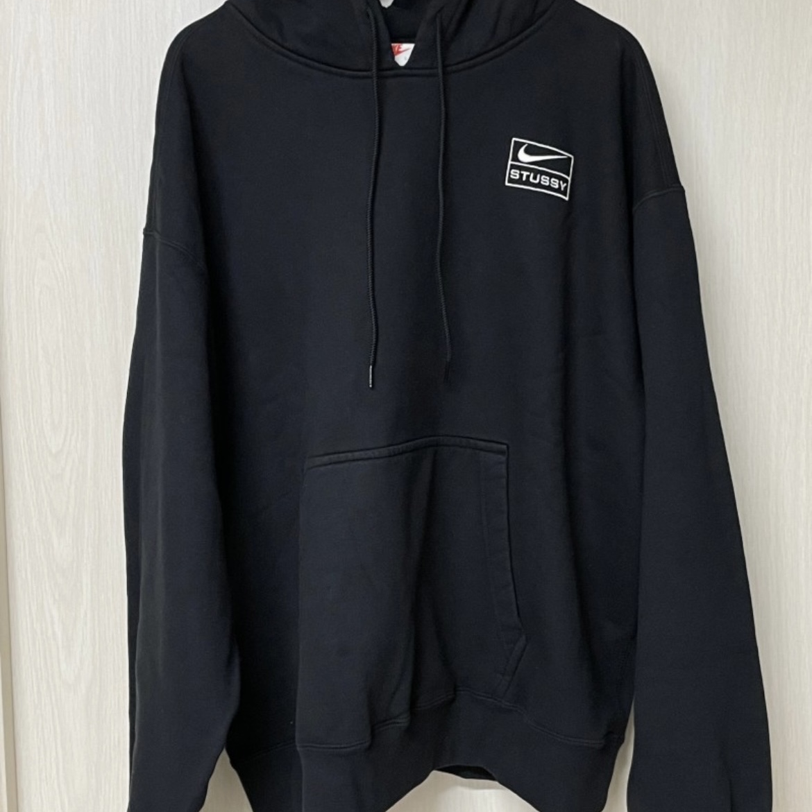 Nike x Stussy NRG RA Washed Pullover Hoodie Black (DN4028-010) 착용 스타일