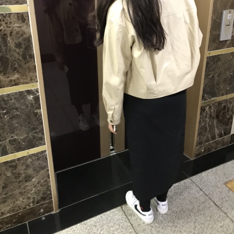 Nike Blazer Low '77 Vintage Black 착용 스타일
