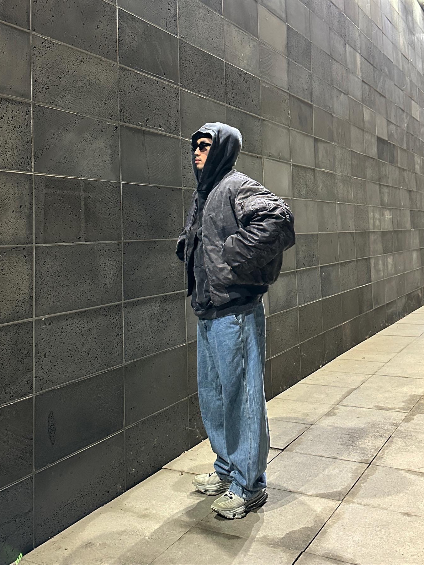 Nike x Matthew M Williams Zoom 004 Stone 착용 스타일 - 2