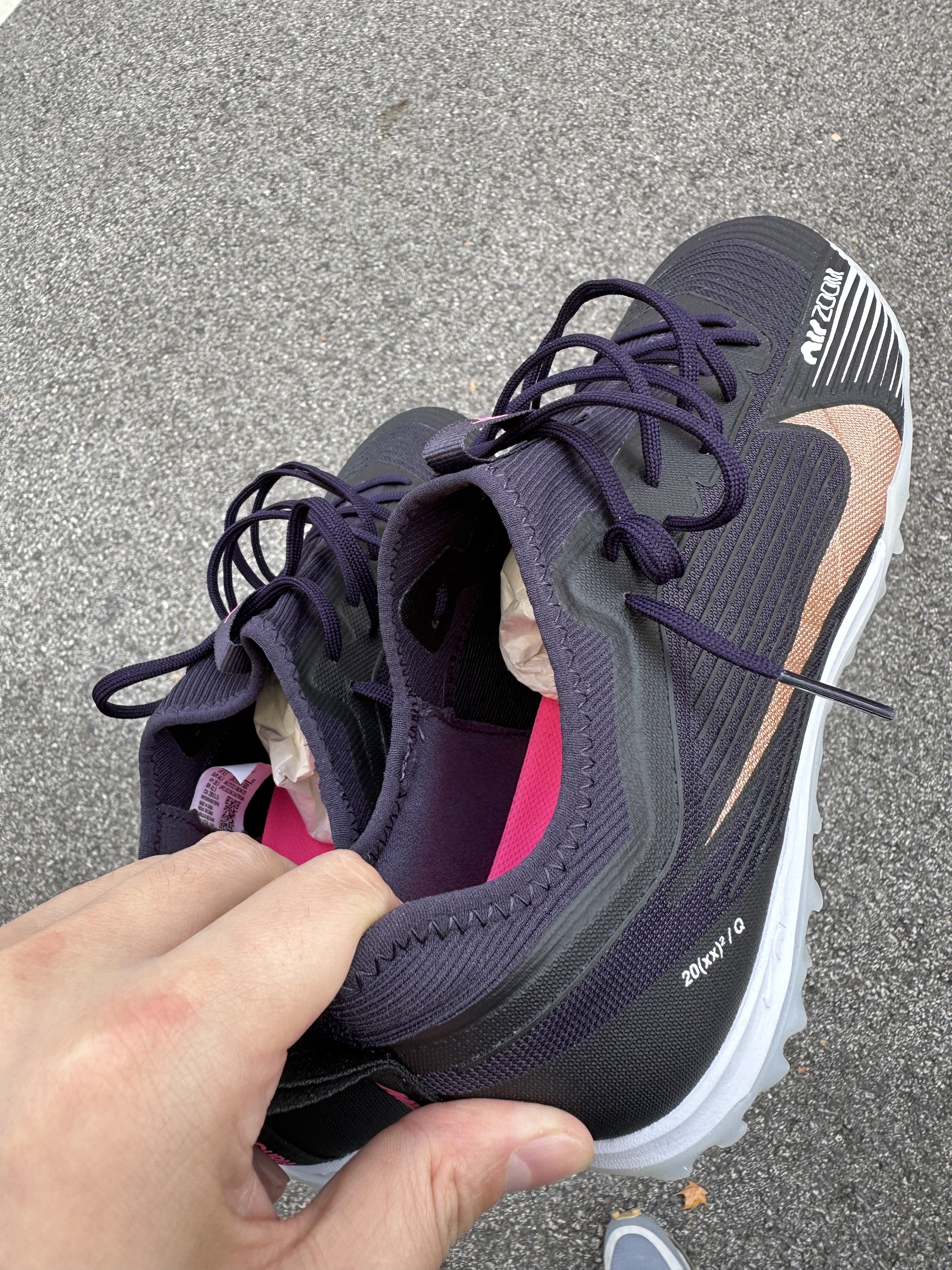 Nike Zoom Mercurial Vapor 15 Pro TF Cave Purple 착용 스타일
