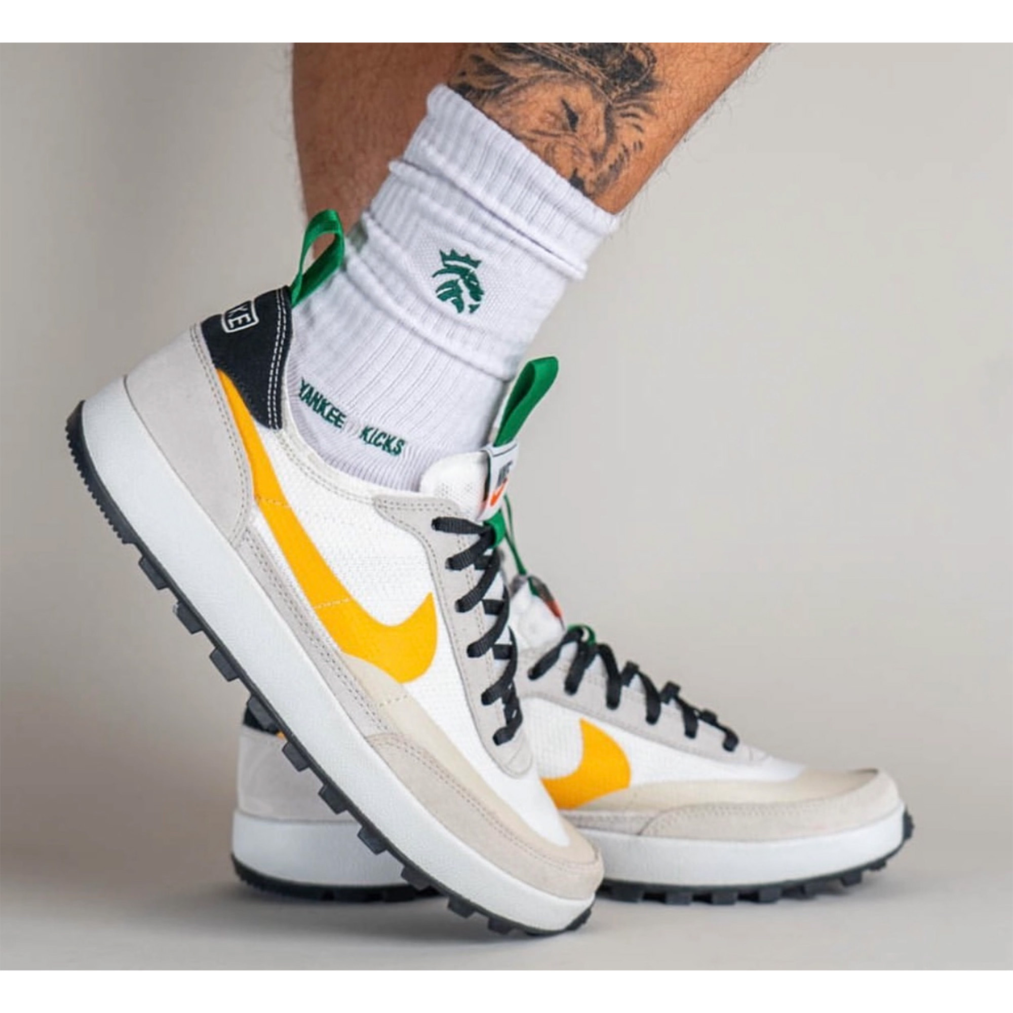 Nike x Tom Sachs General Purpose Shoe Archive, Nike x Tom Sachs General Purpose Shoe Light Cream 착용 스타일 - 3