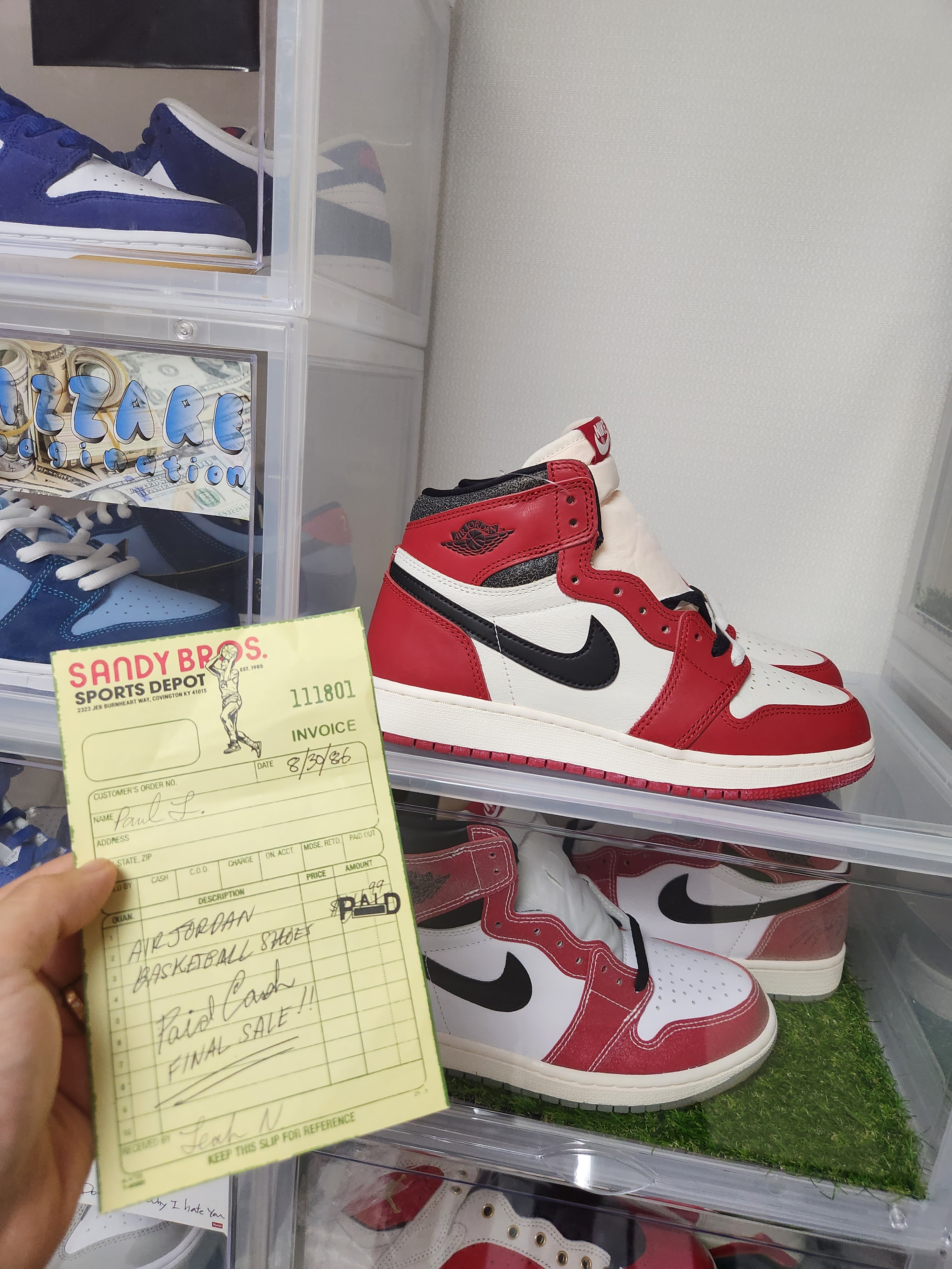(GS) Jordan 1 Retro High OG Chicago 2022 착용 스타일 - 1