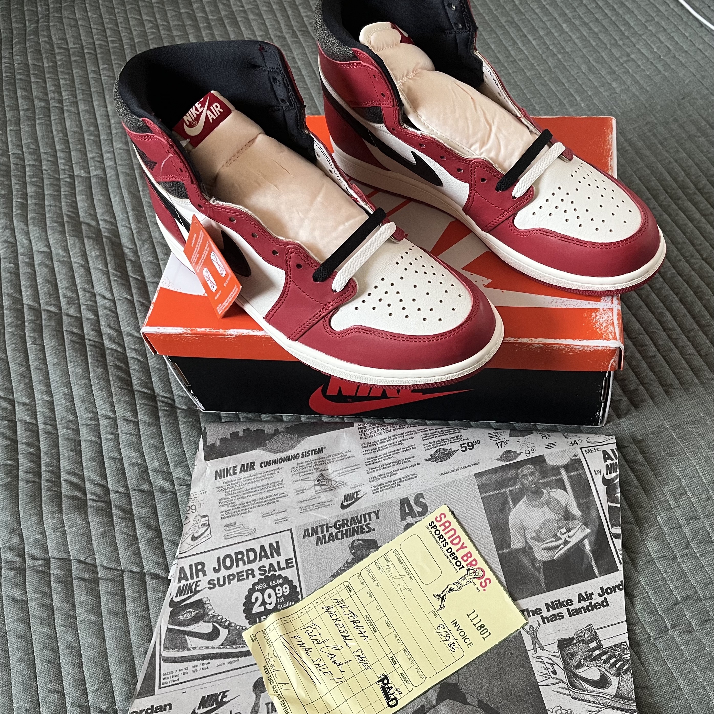 Jordan 1 Retro High OG Chicago 2022 착용 스타일