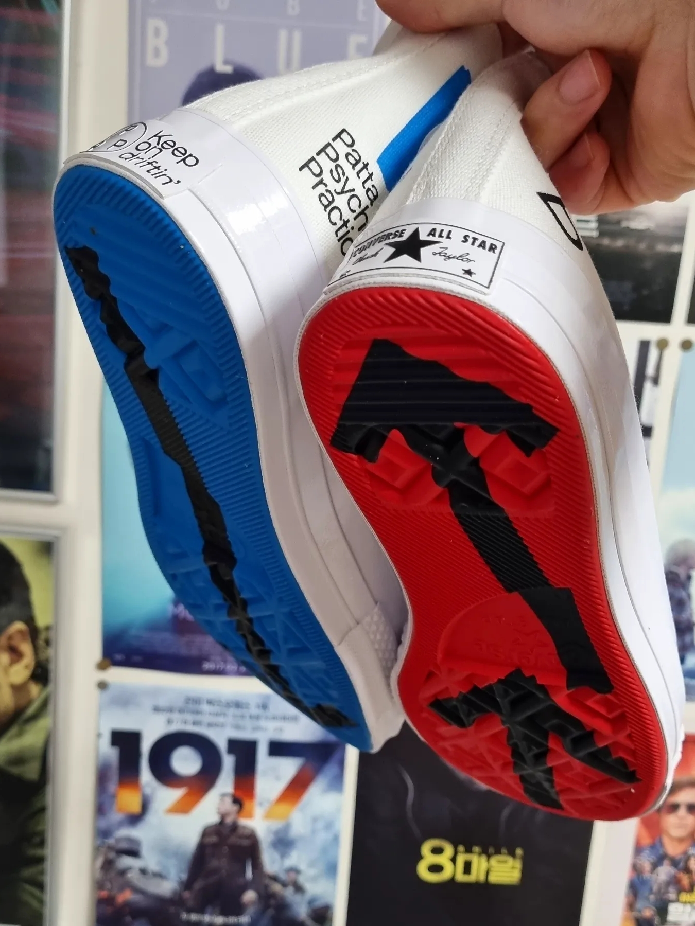 Converse x Patta x Experimental Jetset Chuck 70 High White 착용 스타일 - 3