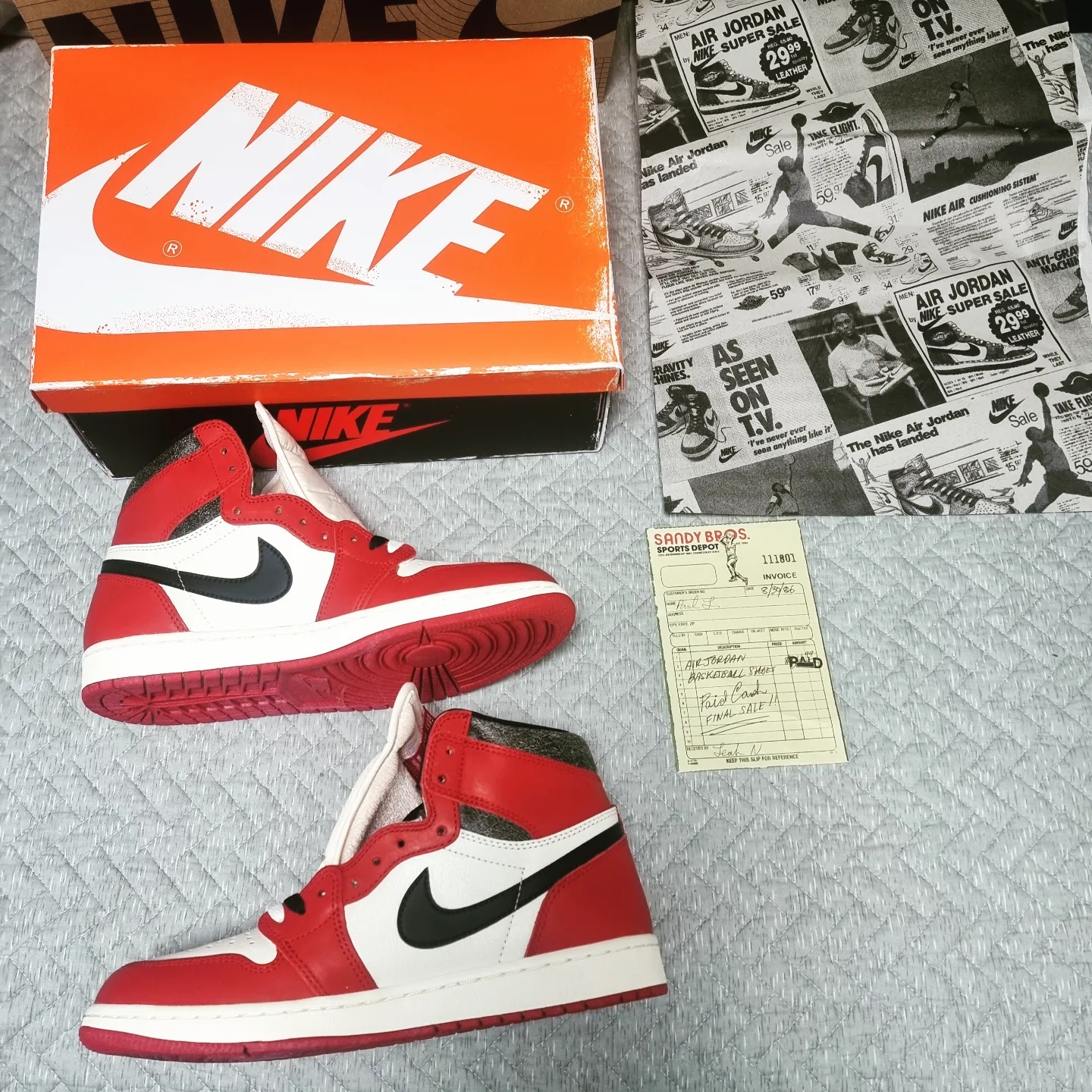 Jordan 1 Retro High OG Chicago 2022 착용 스타일 - 2