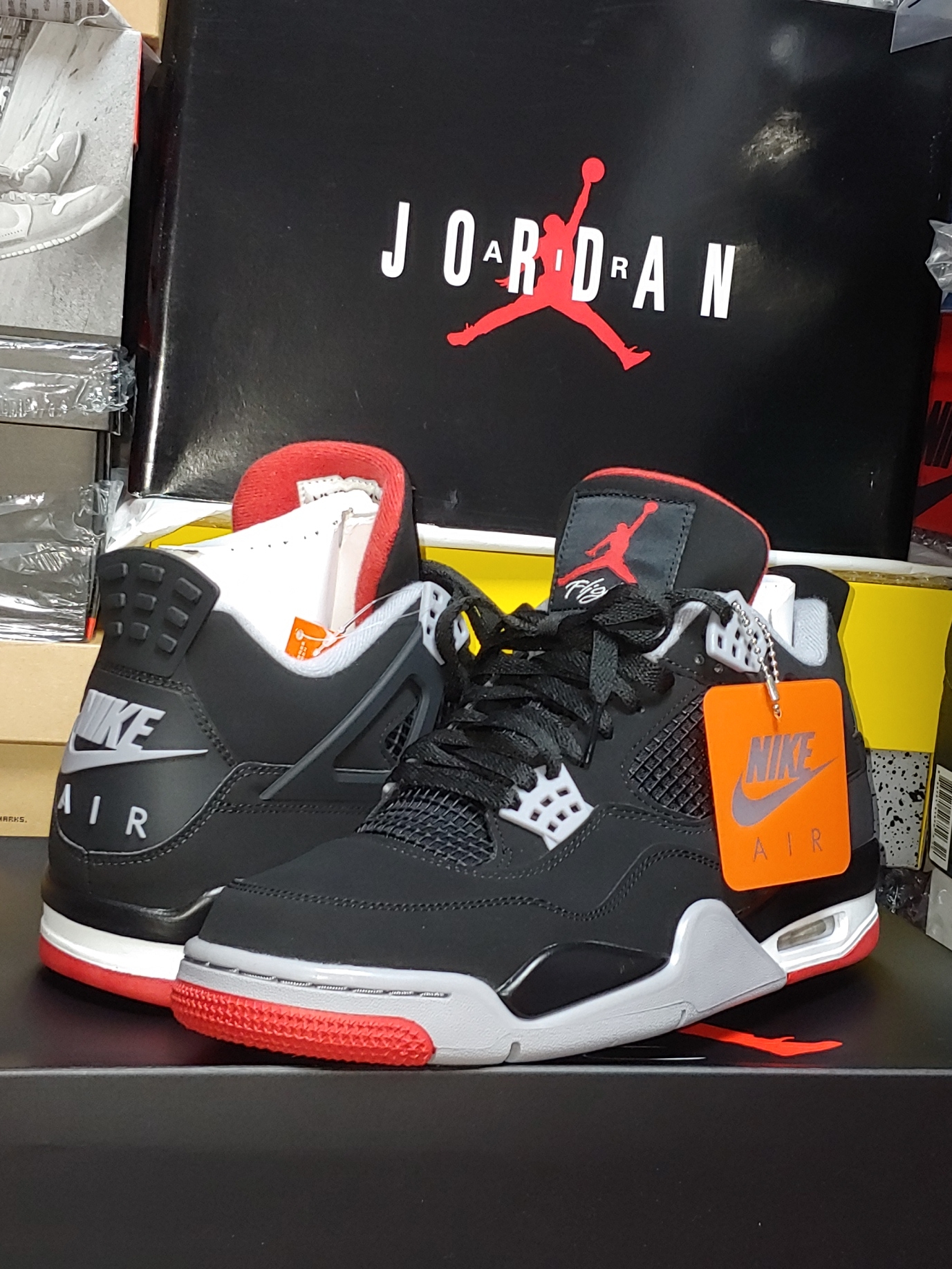 Jordan 4 Retro Bred 2019 착용 스타일