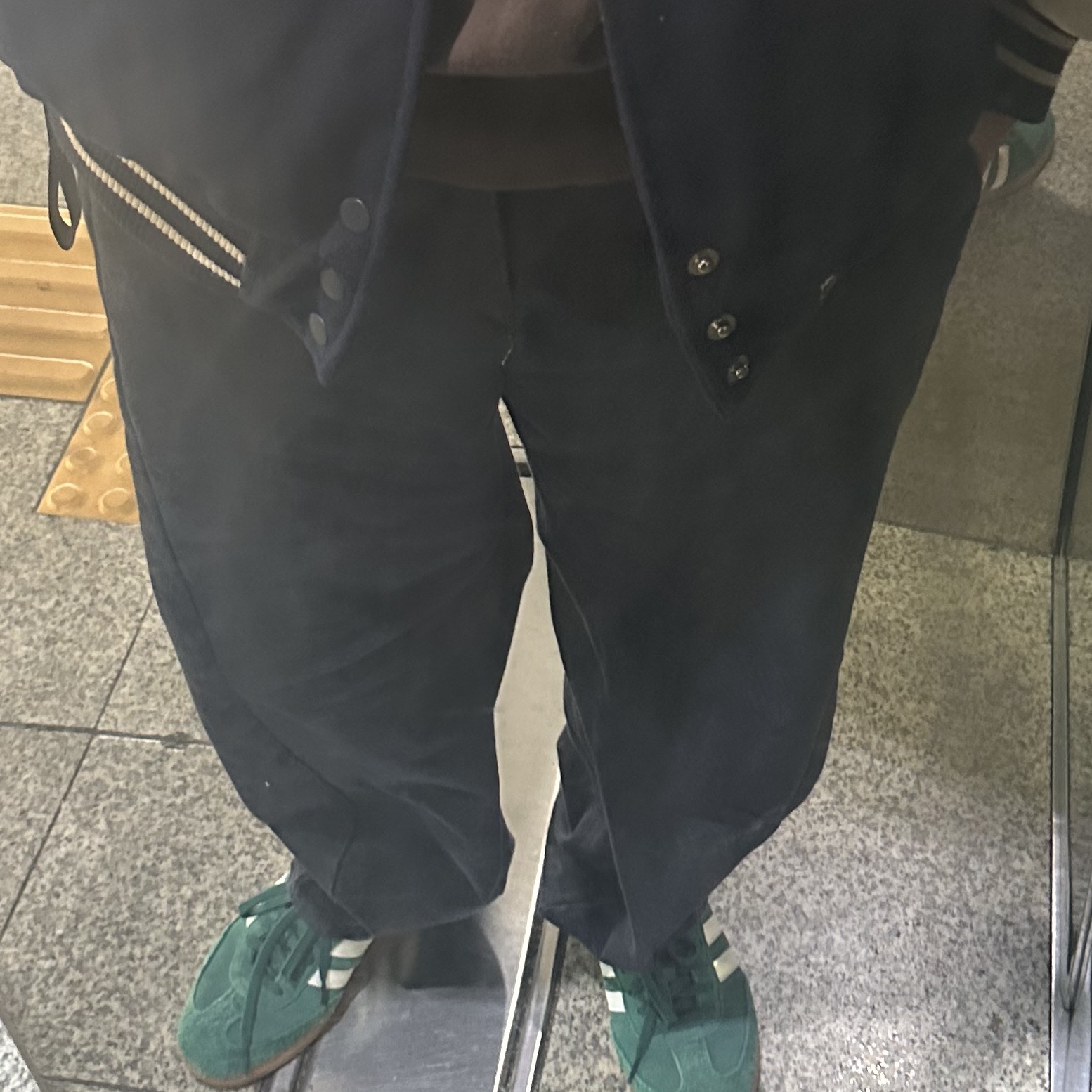 Adidas Samba OG Collegiate Green 착용 스타일 - 3