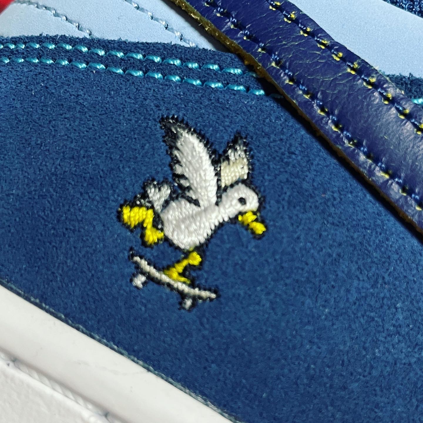 Nike x Why So Sad? SB Dunk Low Pro Coastal Blue 착용 스타일 - 4