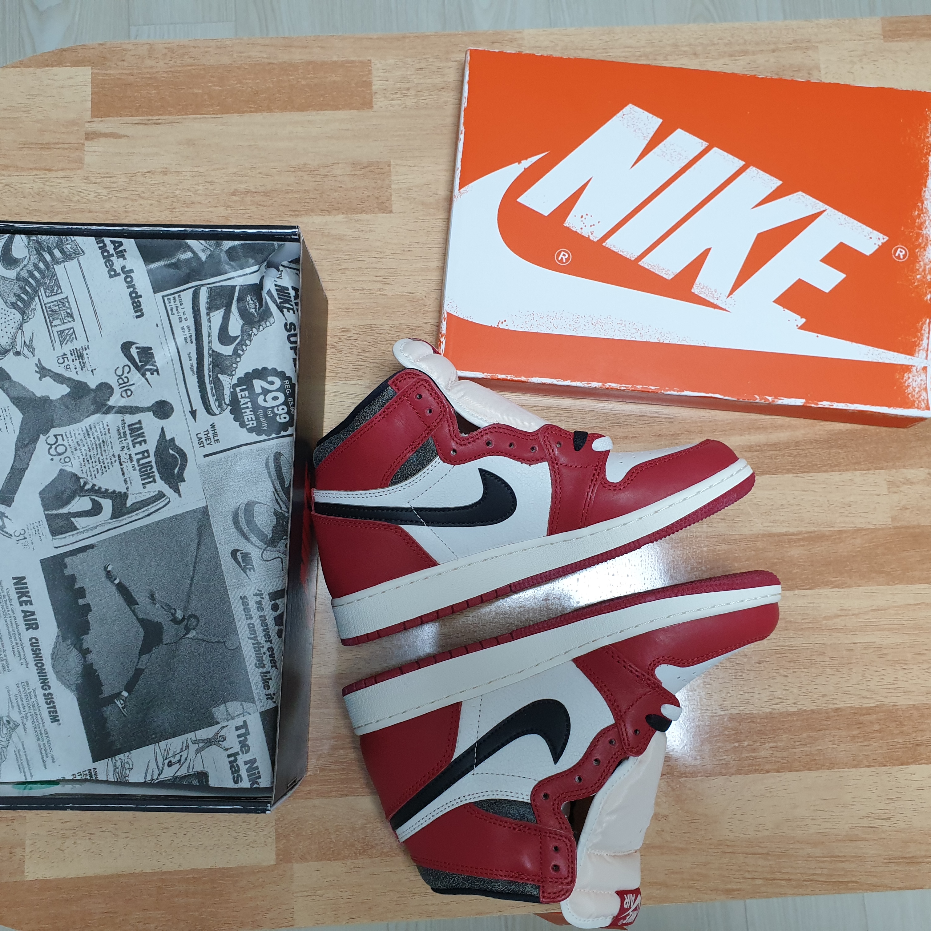 (GS) Jordan 1 Retro High OG Chicago 2022 착용 스타일 - 1