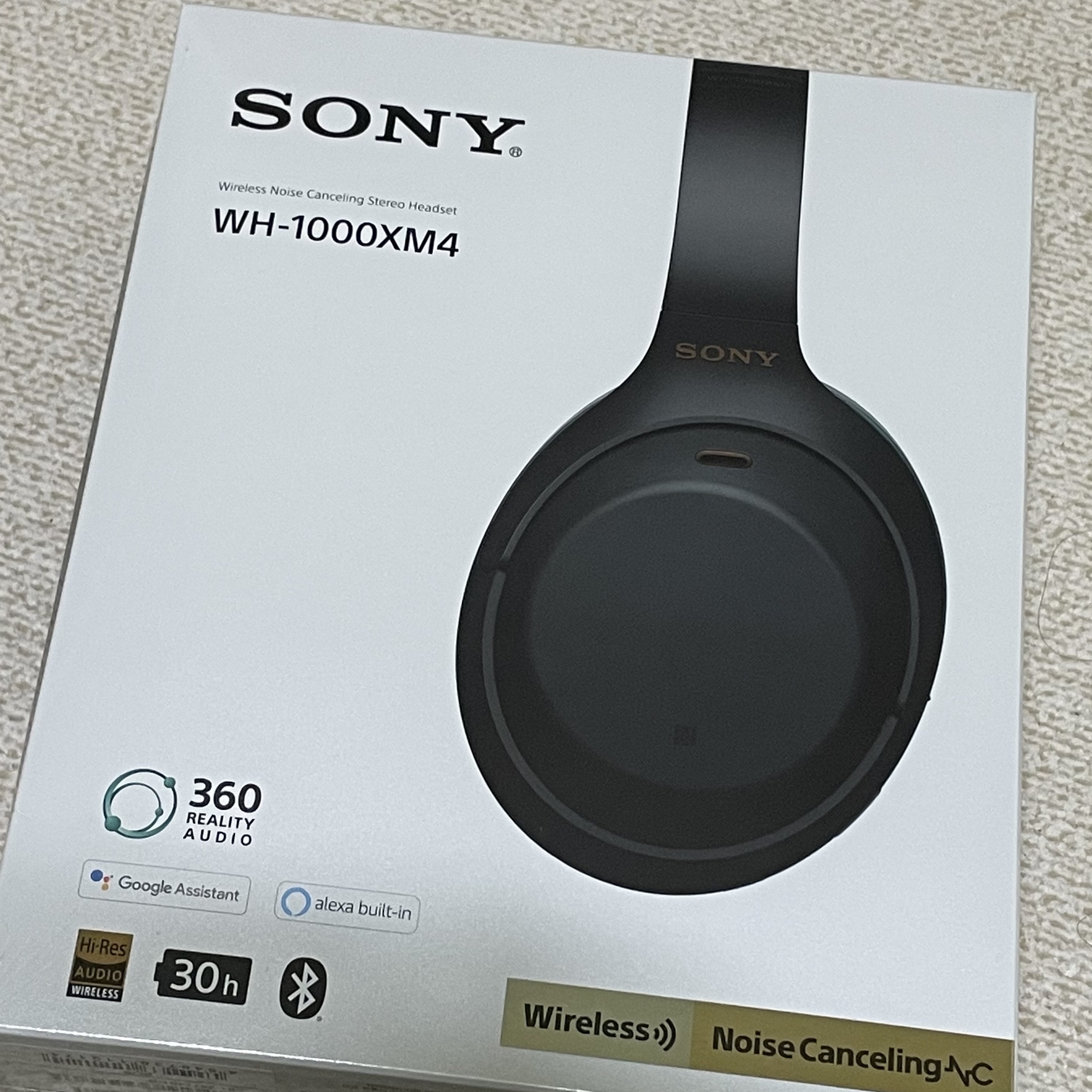 Sony WH-1000XM4 Black (Korean Ver.) 착용 스타일