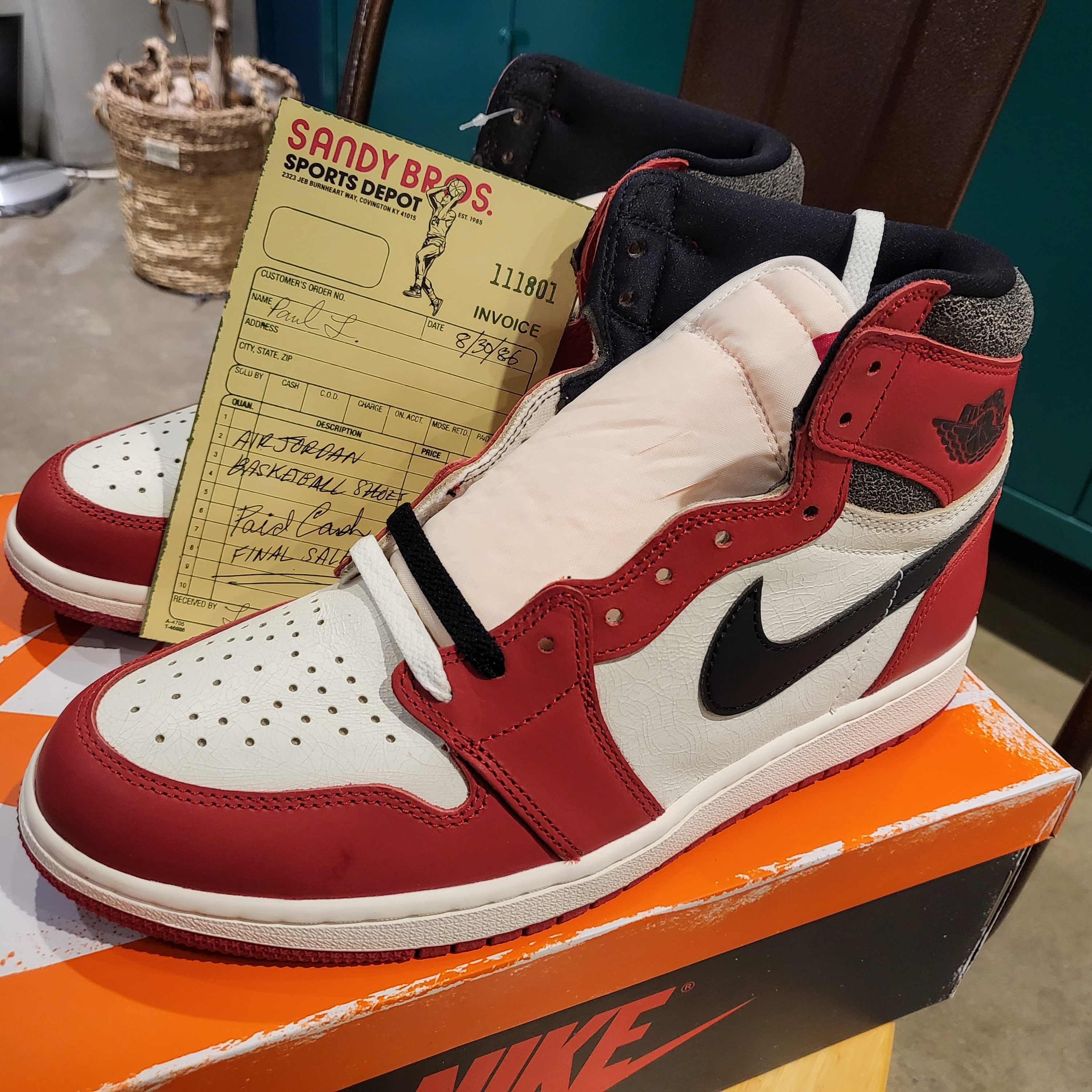 Jordan 1 Retro High OG Chicago 2022 착용 스타일 - 3
