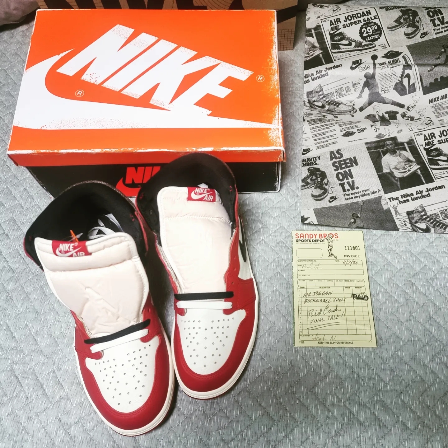 Jordan 1 Retro High OG Chicago 2022 착용 스타일 - 1