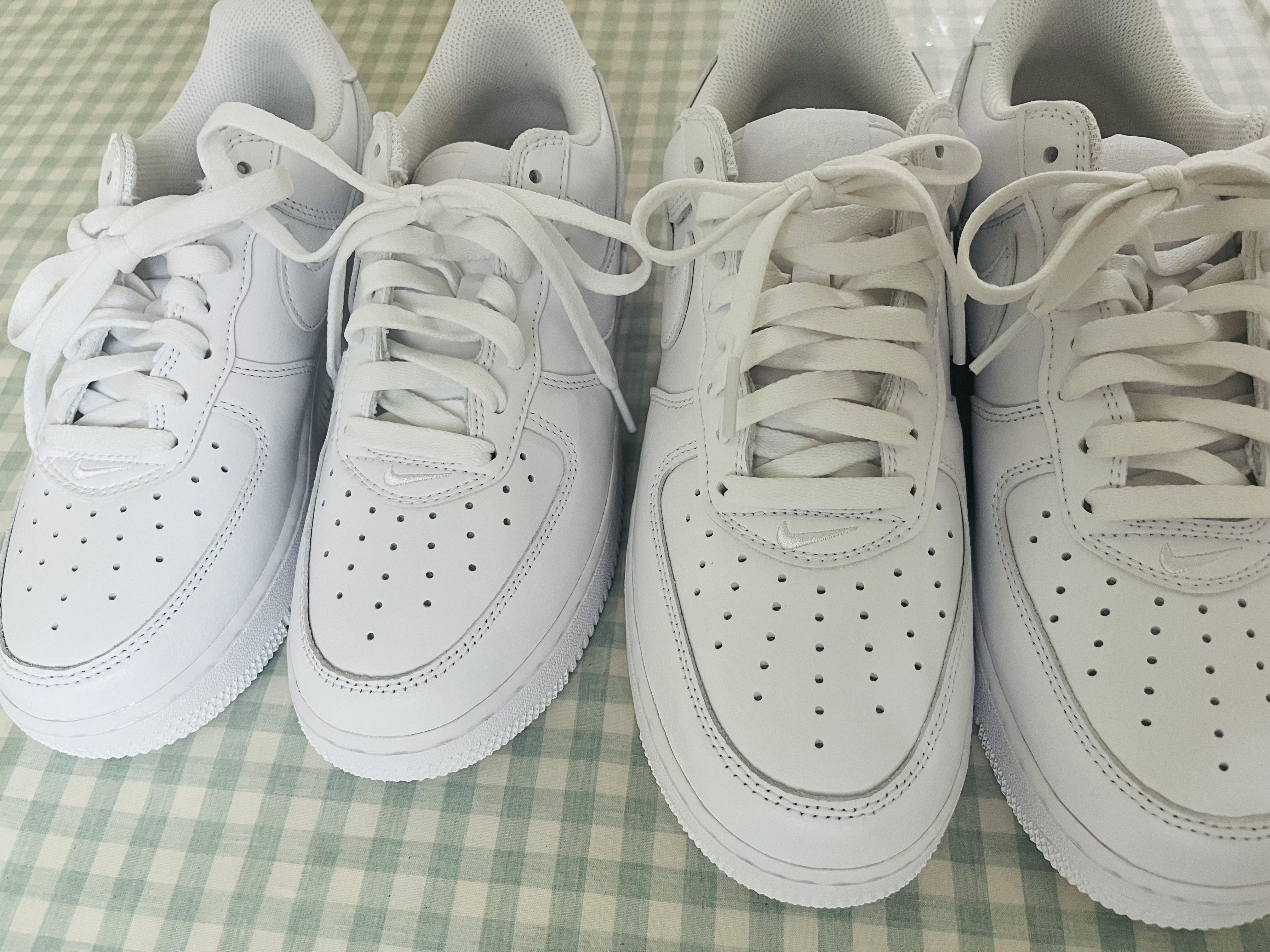 Nike Air Force 1 Low Retro Color of the Month White 착용 스타일