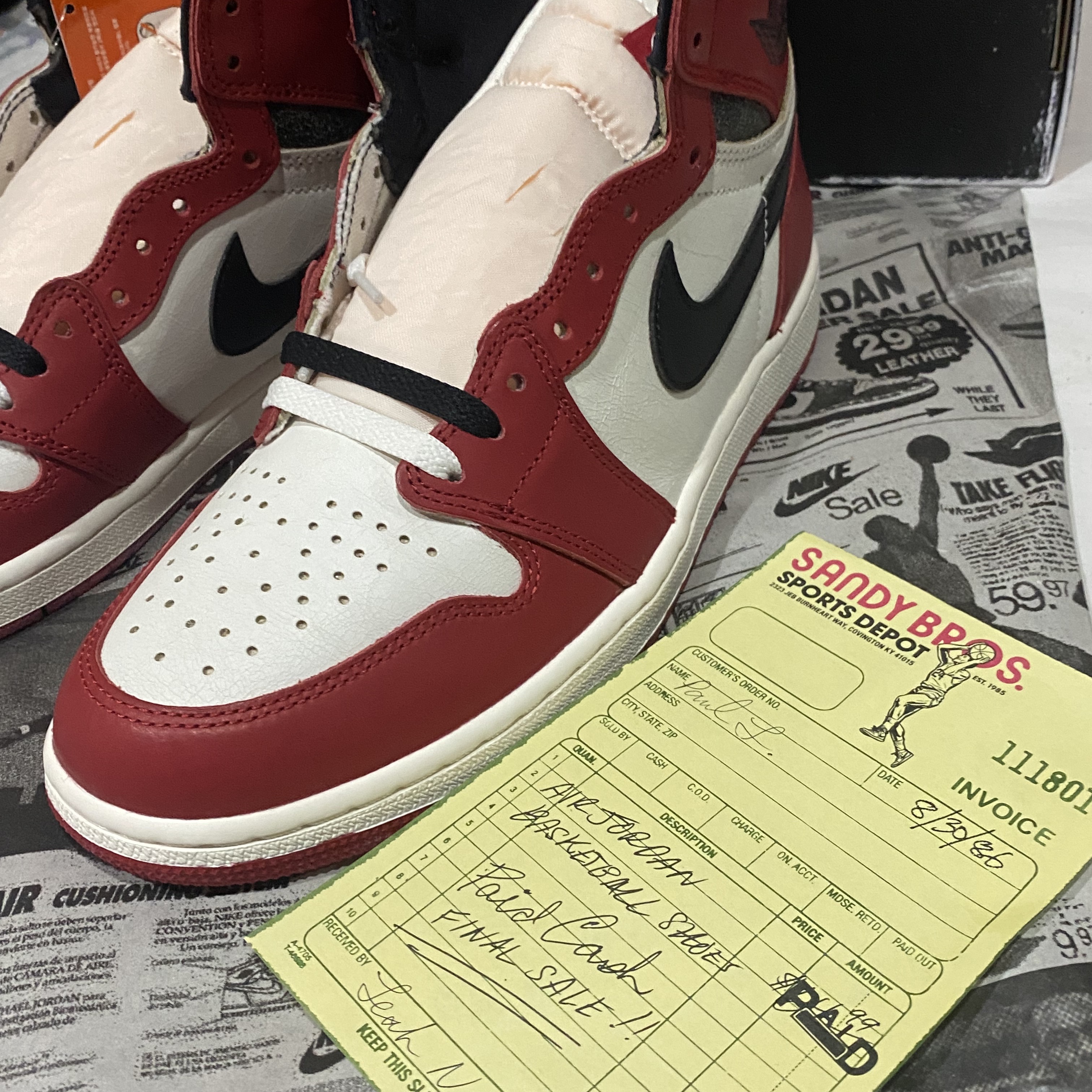 Jordan 1 Retro High OG Chicago 2022 착용 스타일