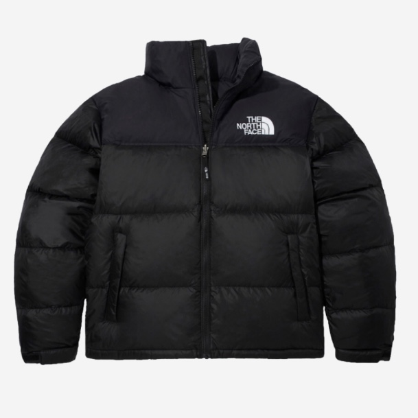 The North Face 1996 Eco Nuptse Jacket Black 착용 스타일