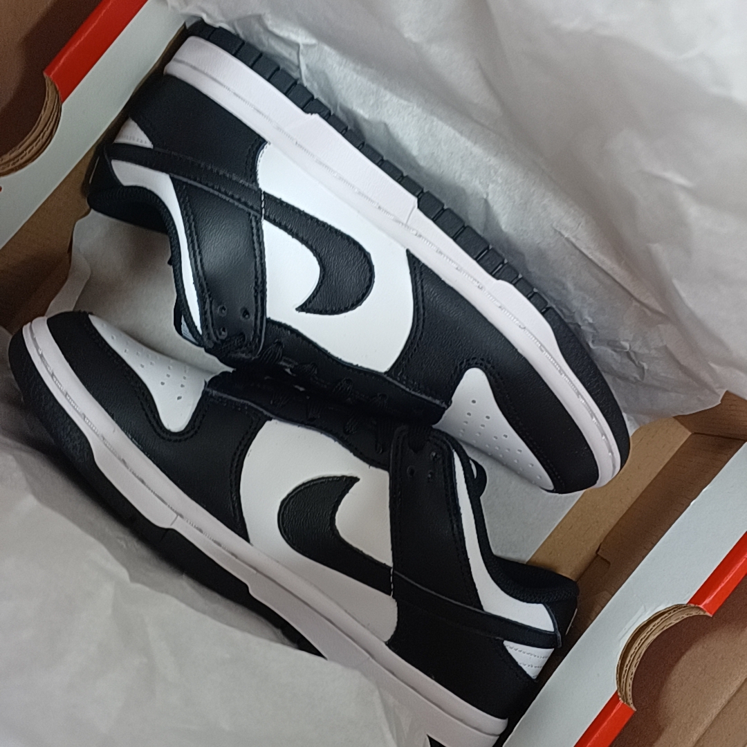 (W) Nike Dunk Low Black 착용 스타일