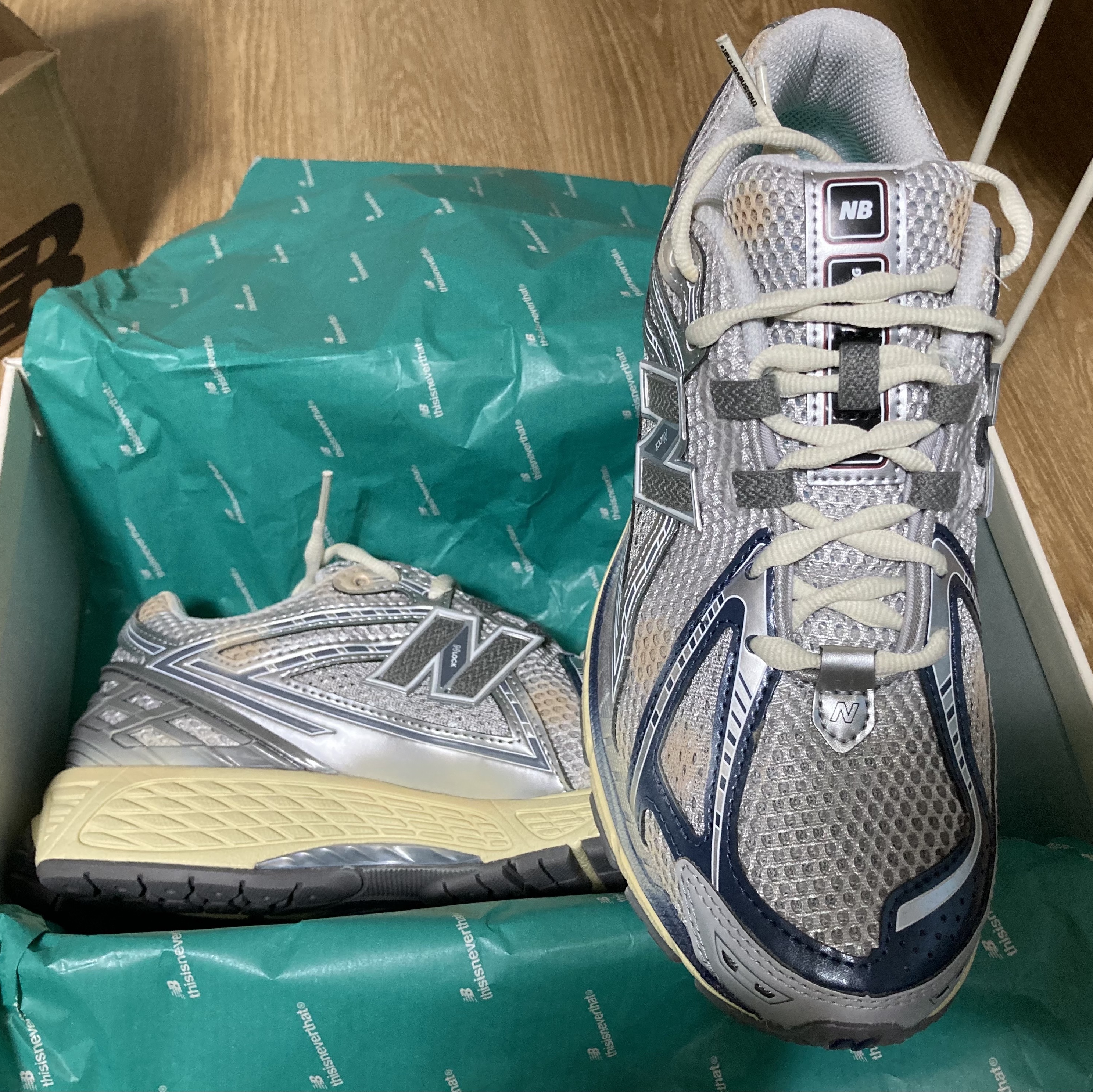 New Balance x Thisisneverthat 1906R 2022 Downtown Run 착용 스타일