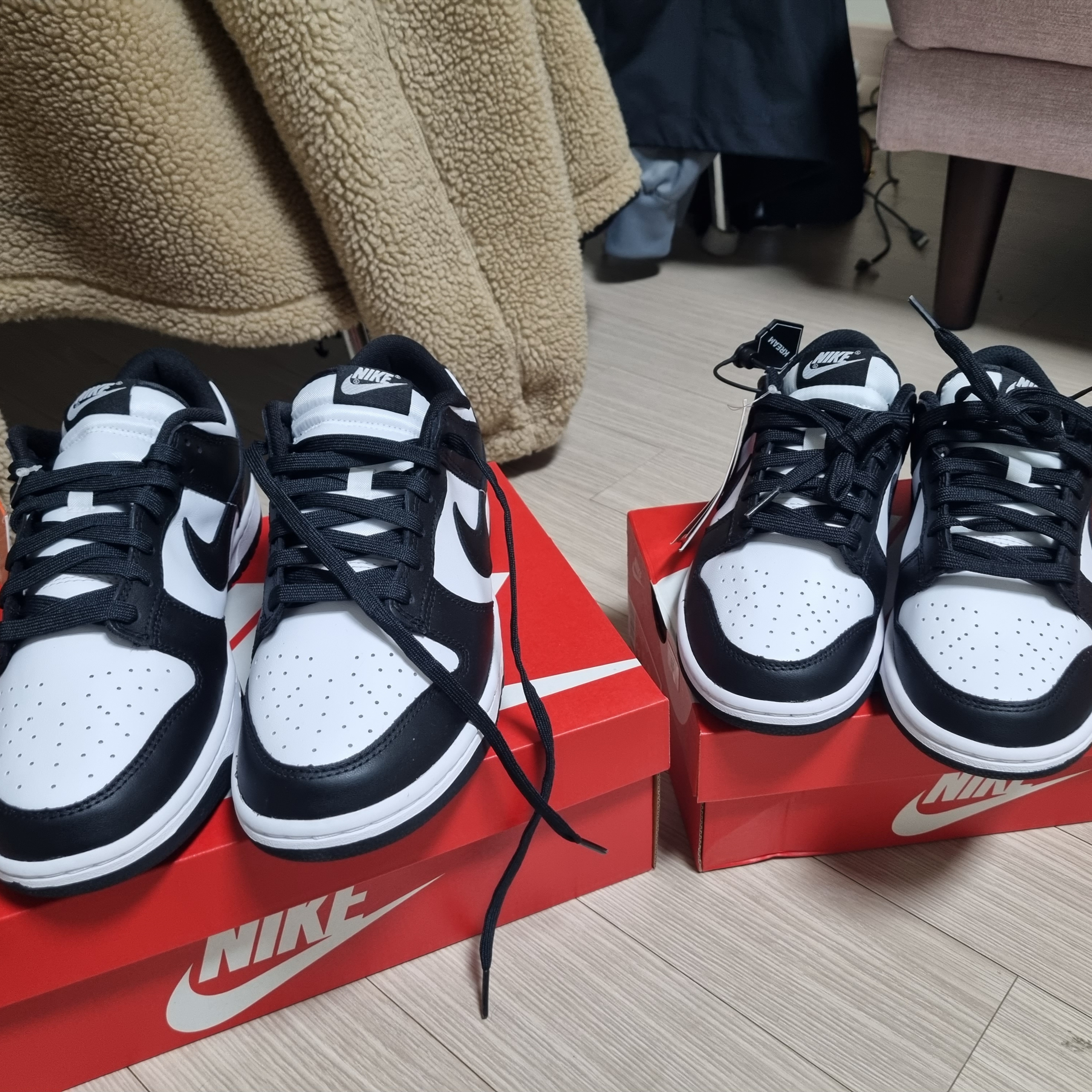 Nike Dunk Low Retro Black 착용 스타일