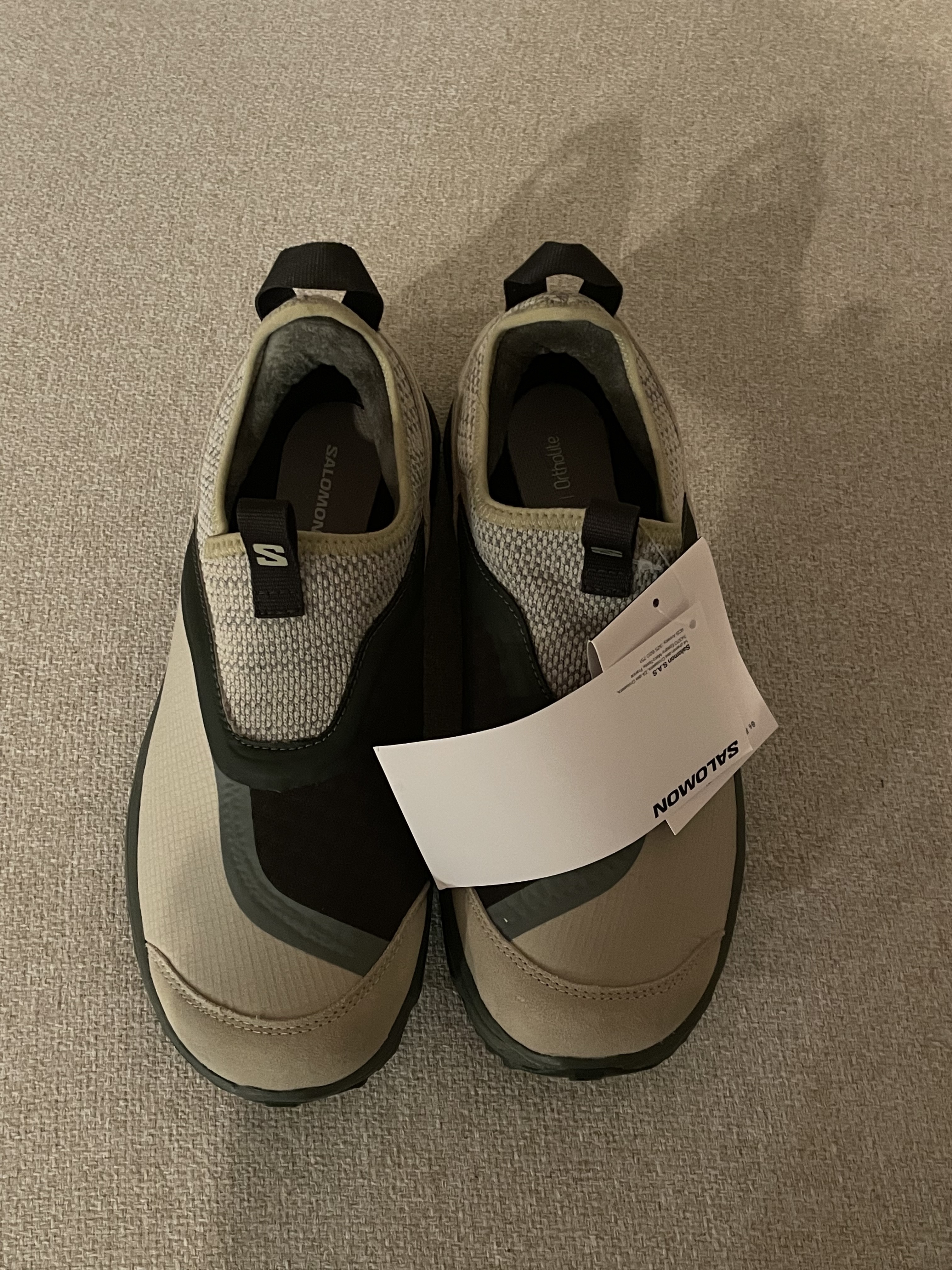 Salomon RX Snug Moss Gray 착용 스타일 - 1