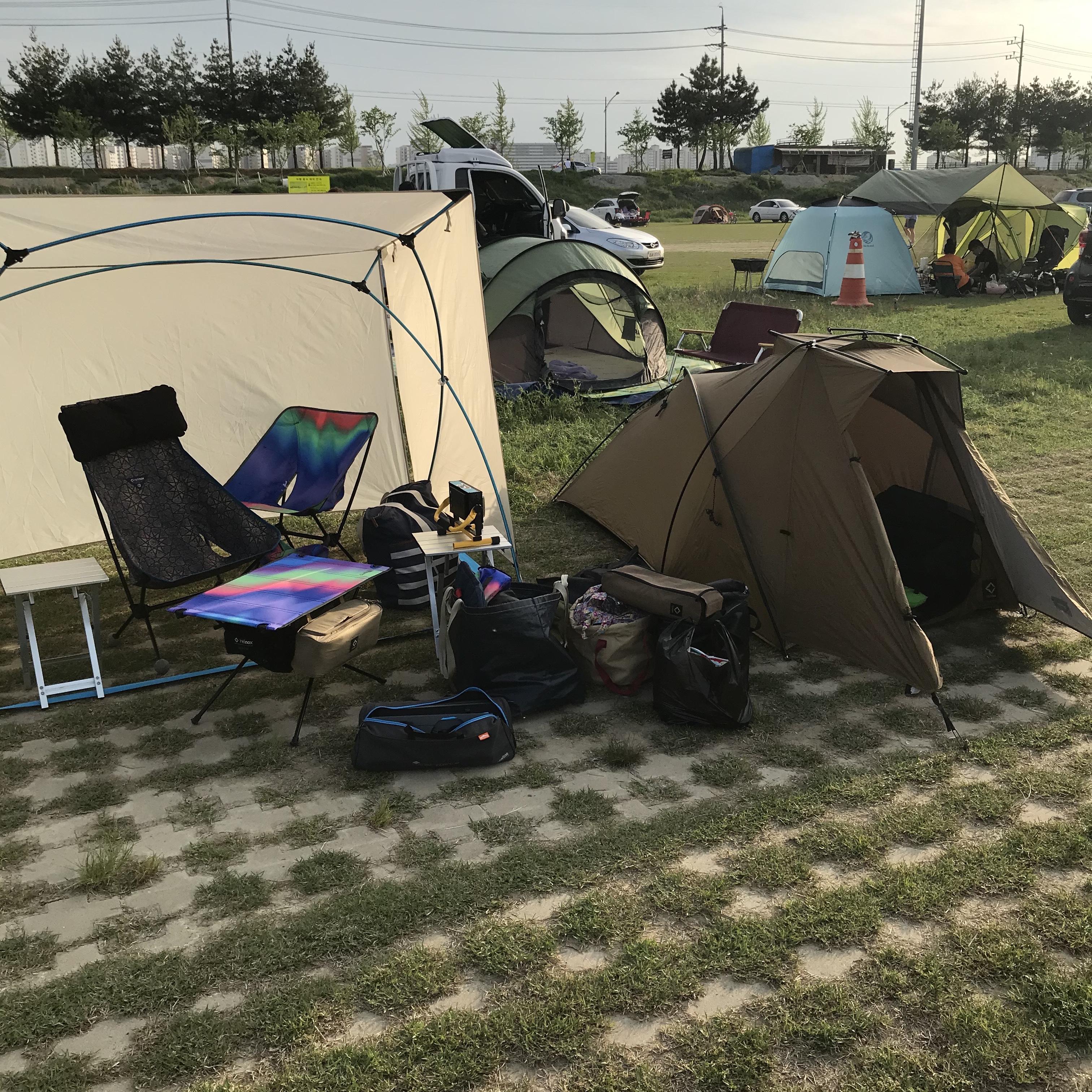 Helinox Tactical Attack 1.5P 착용 스타일 - 3