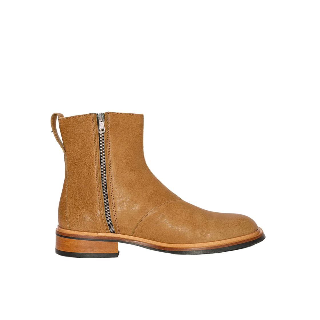 A4227TK Our Legacy Daimyo Boot Serpent Drab Leather