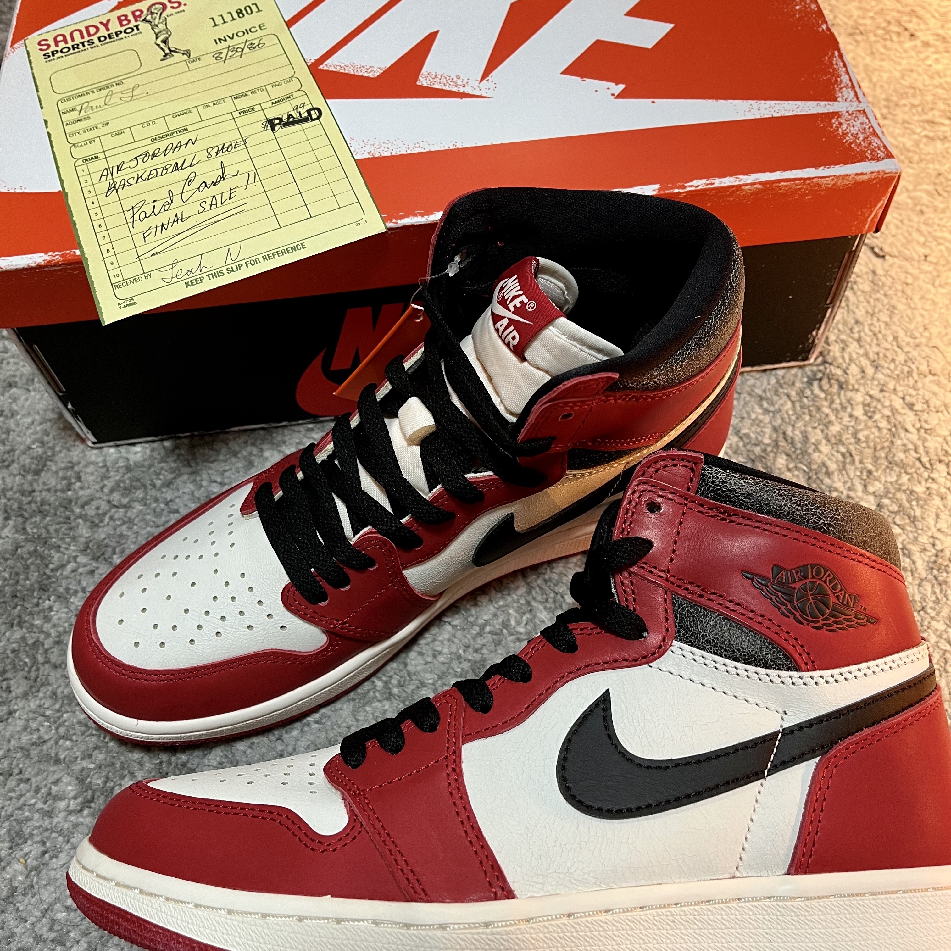 Jordan 1 Retro High OG Chicago 2022 착용 스타일 - 4